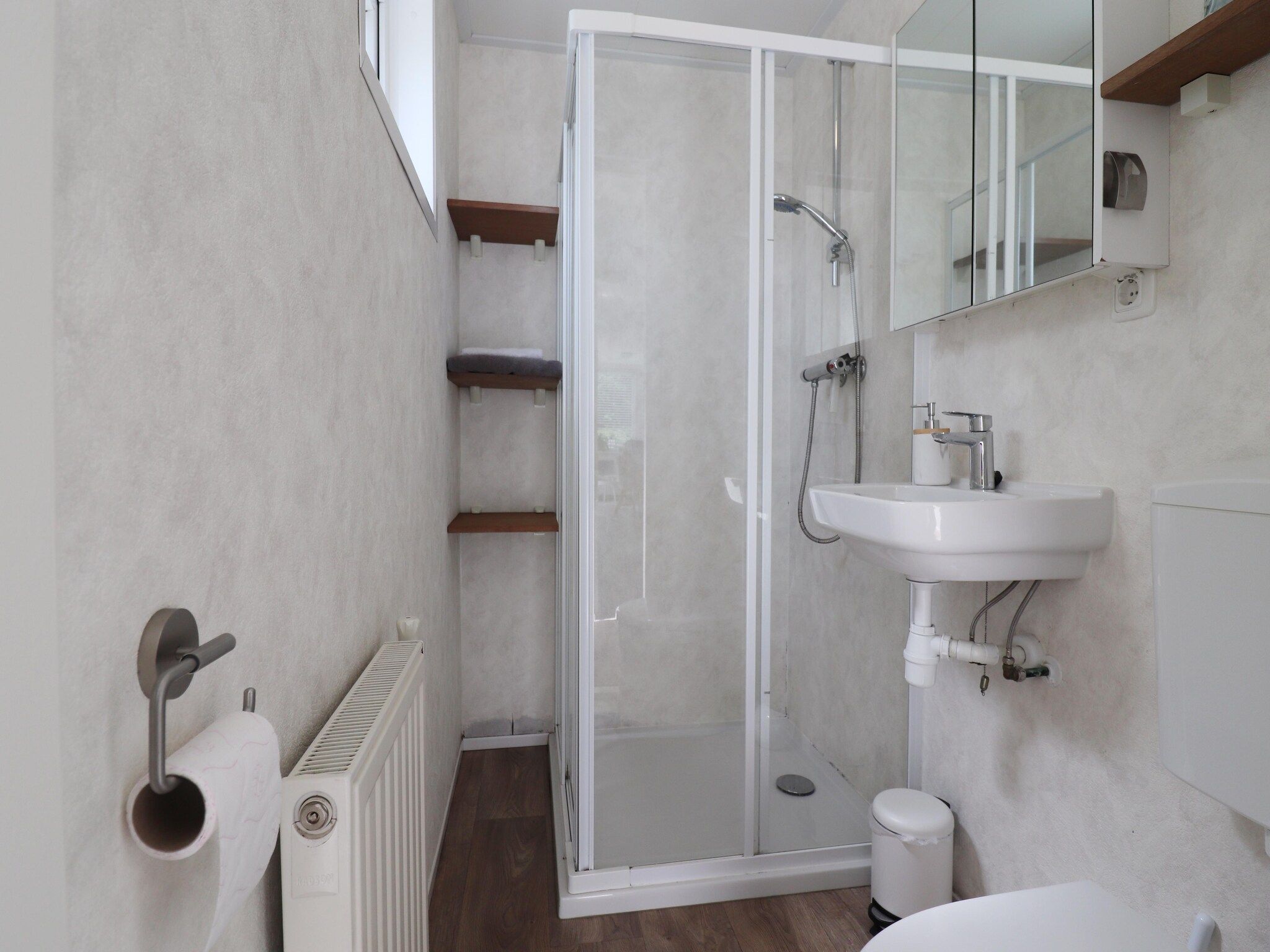 De badkamer van De Lanterfanter in Grou