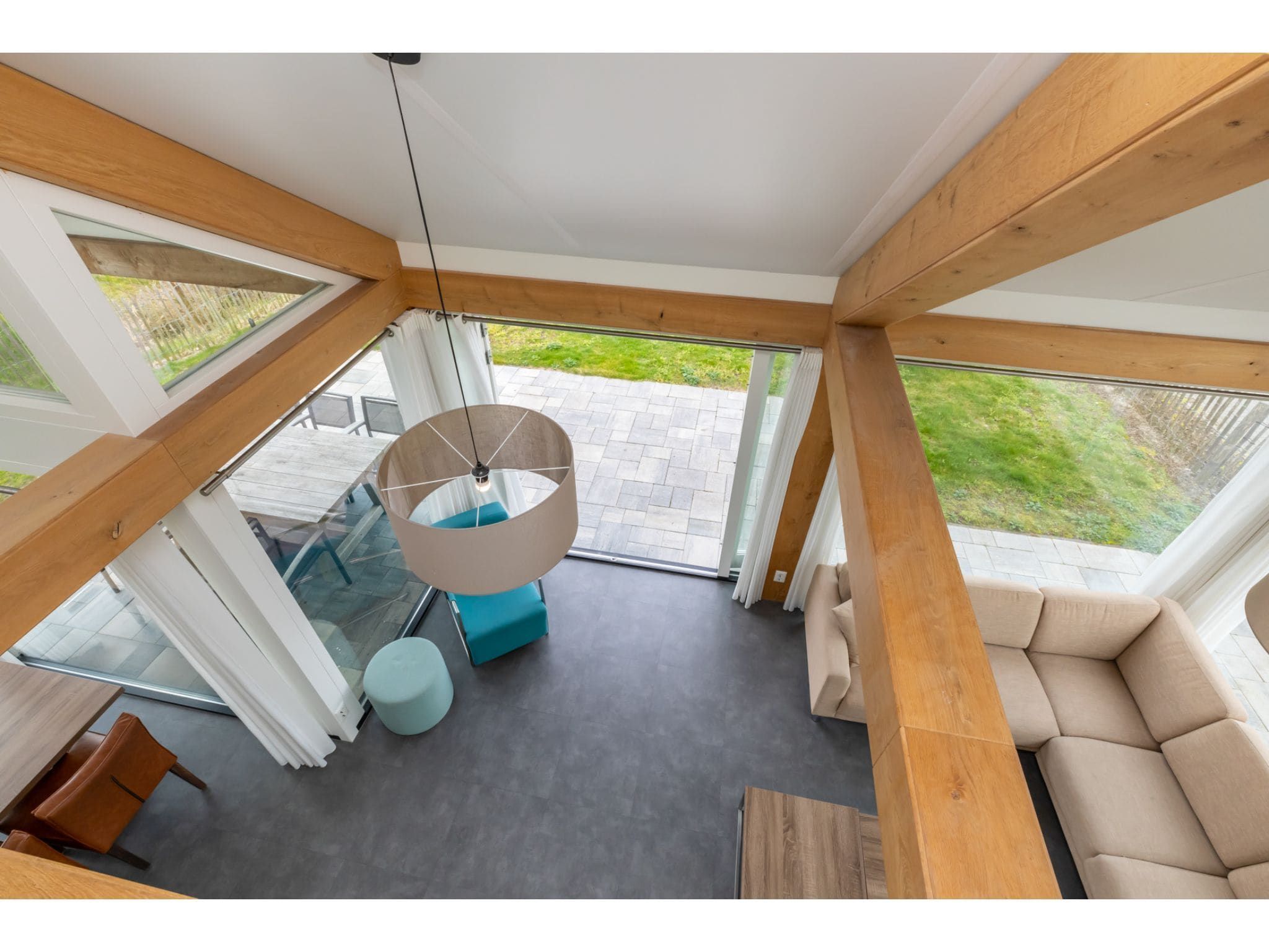 De woonkamer van Strandvilla 30 in Renesse