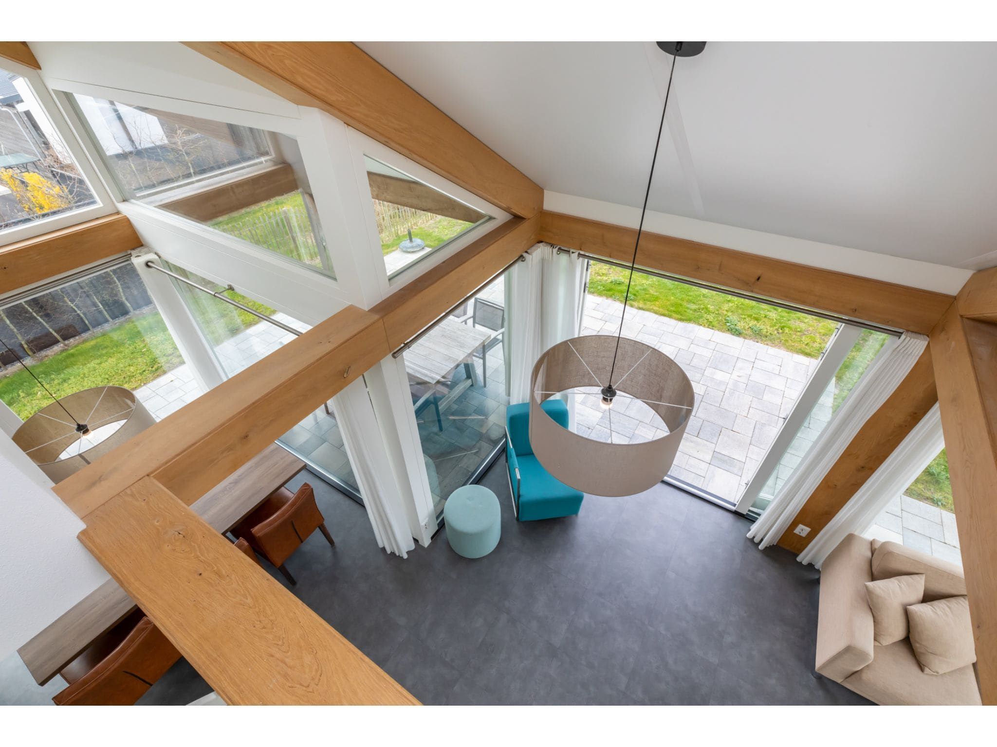 De woonkamer van Strandvilla 30 in Renesse