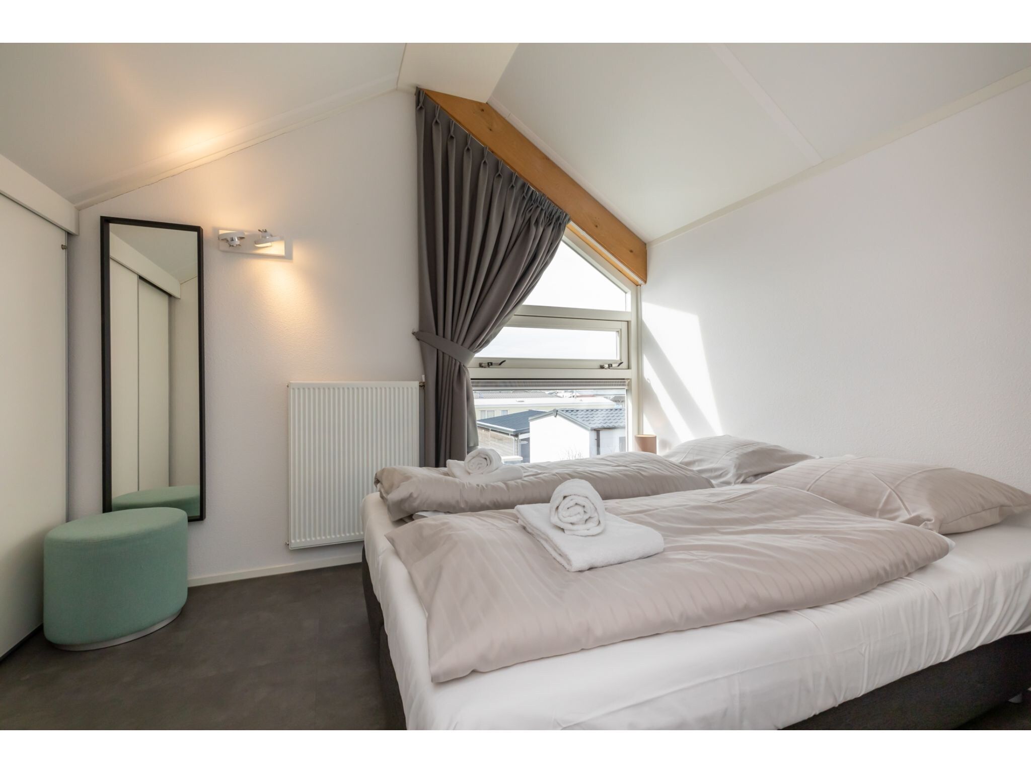 Een slaapkamer van Strandvilla 30 in Renesse