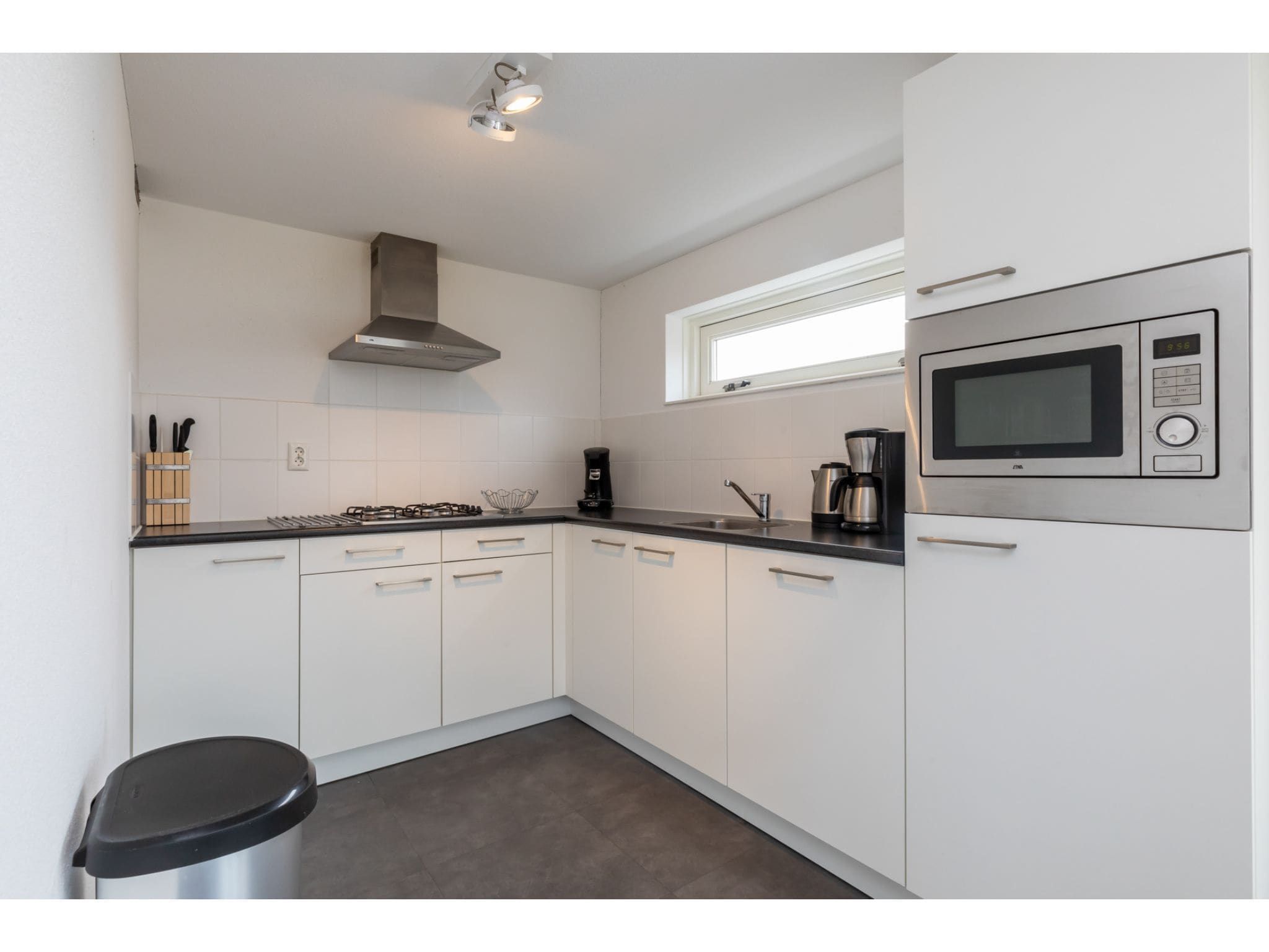De keuken van Strandvilla 31 in Renesse