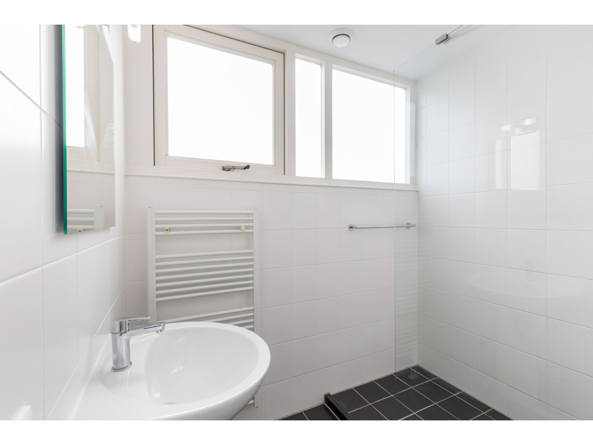De badkamer van Strandvilla 31 in Renesse