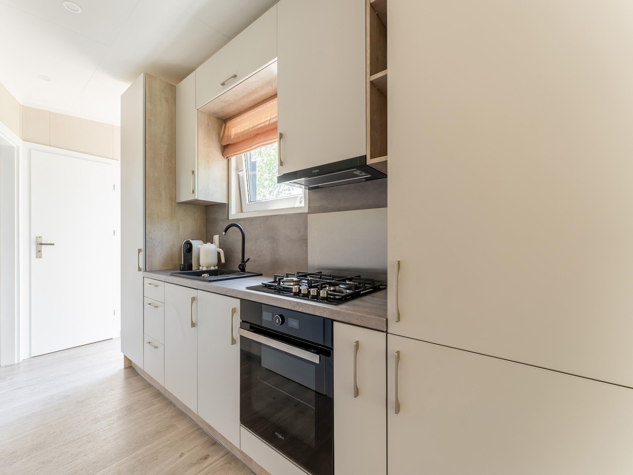De keuken van Fantail in Goedereede