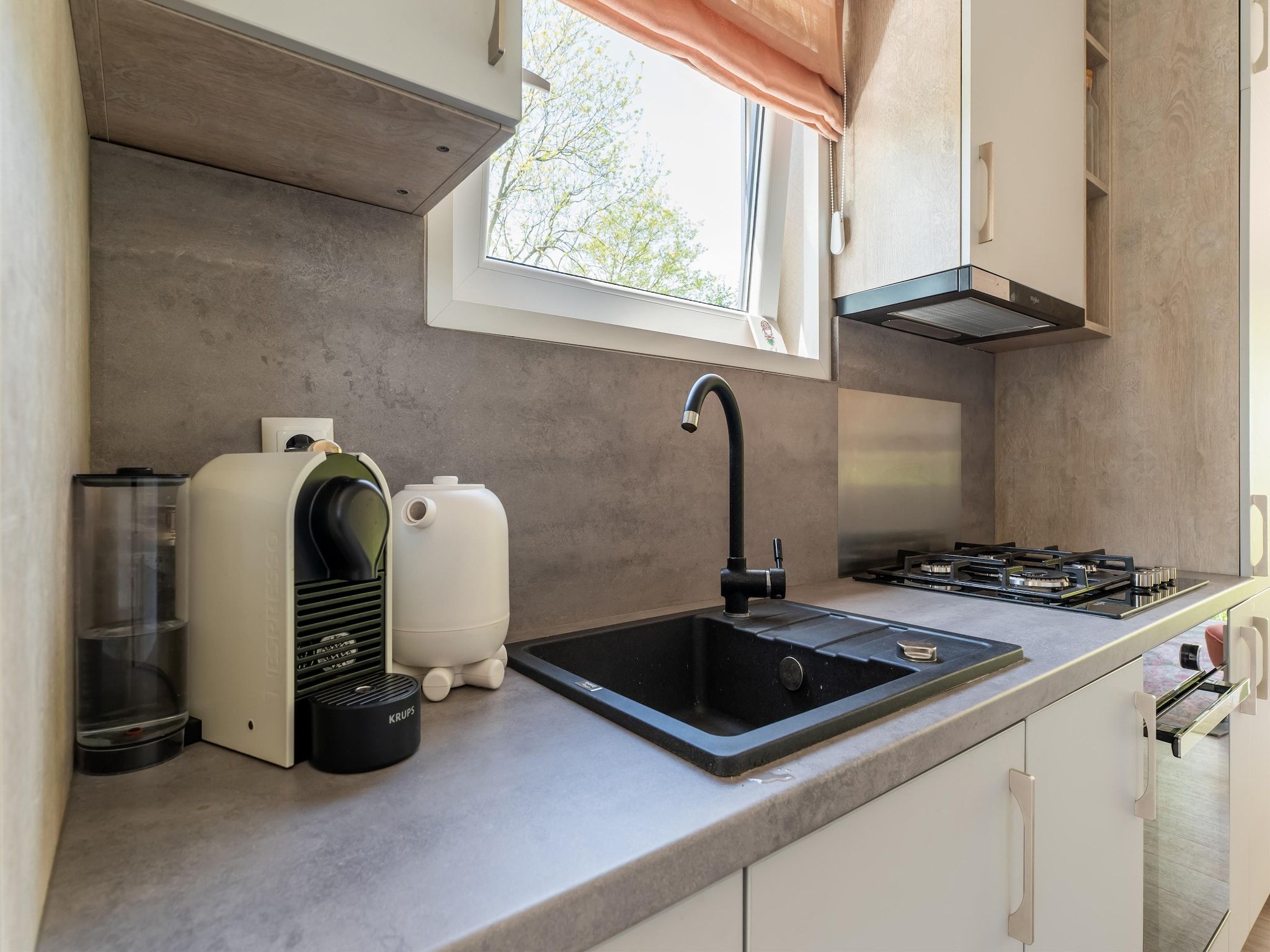 De keuken van Fantail in Goedereede
