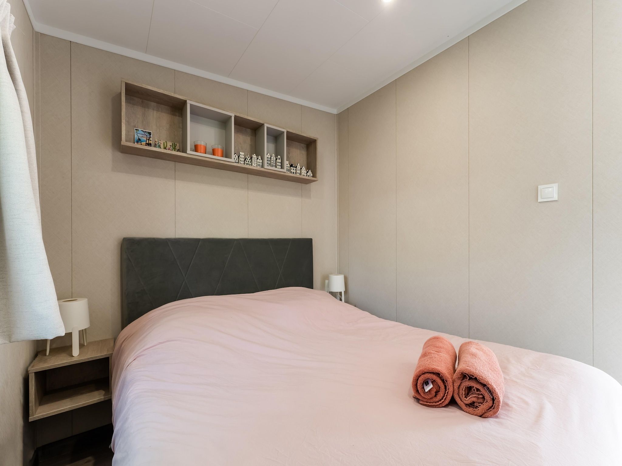 Een slaapkamer van Fantail in Goedereede
