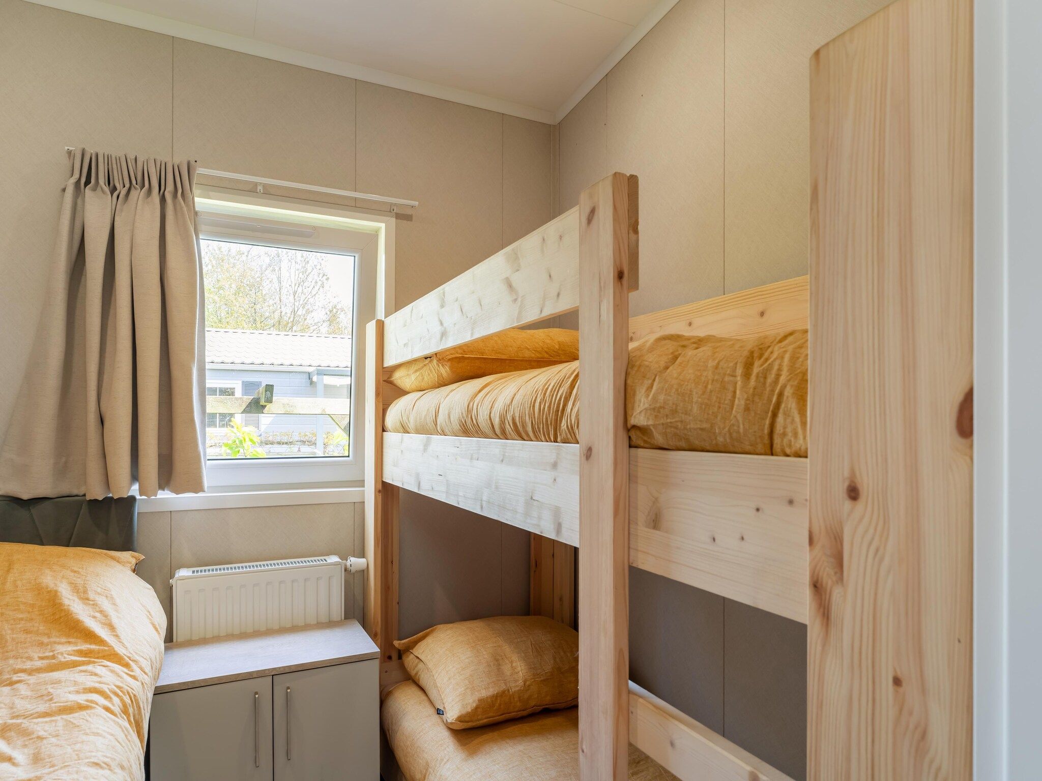 Een slaapkamer van Fantail in Goedereede
