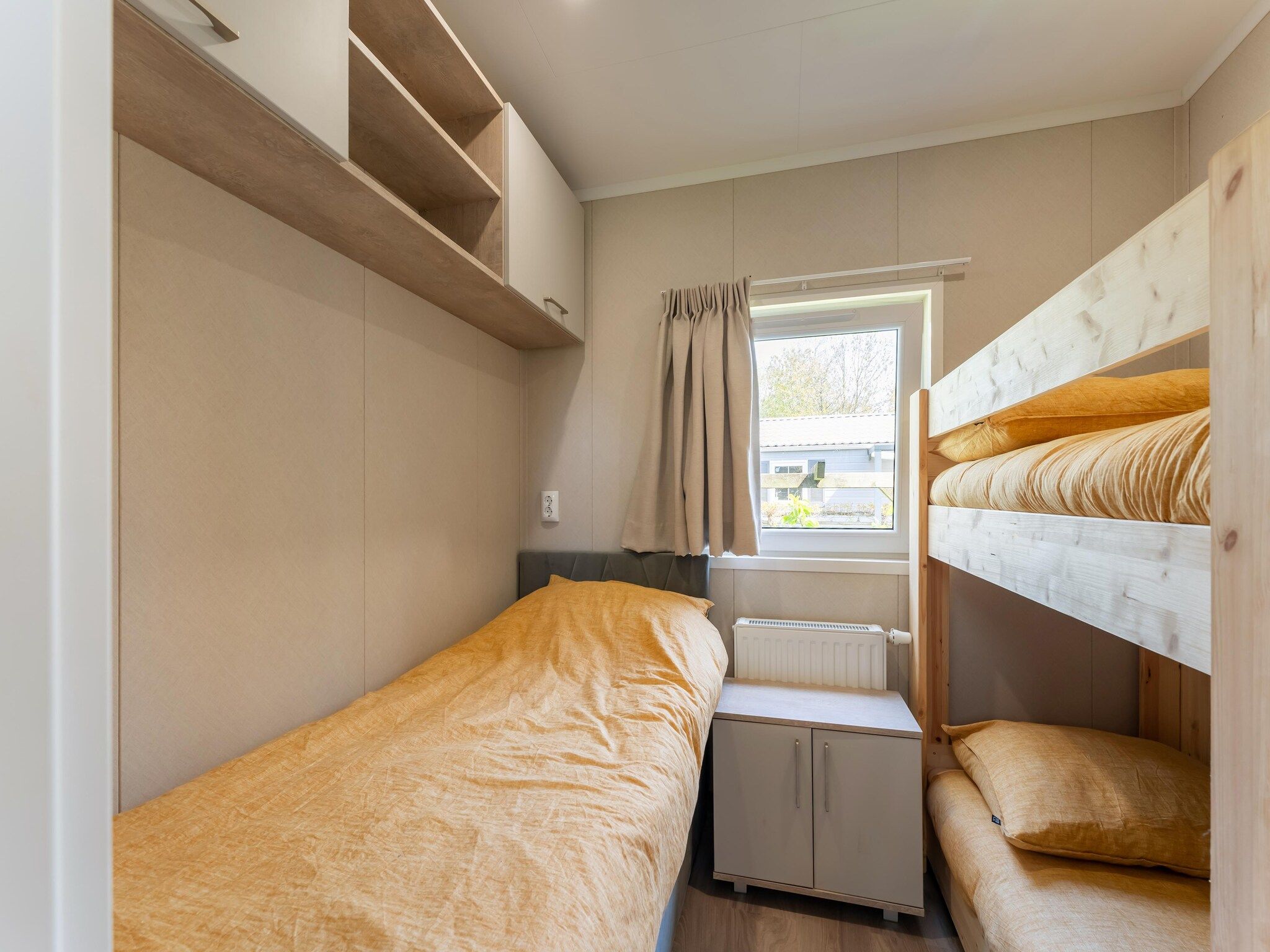 Een slaapkamer van Fantail in Goedereede