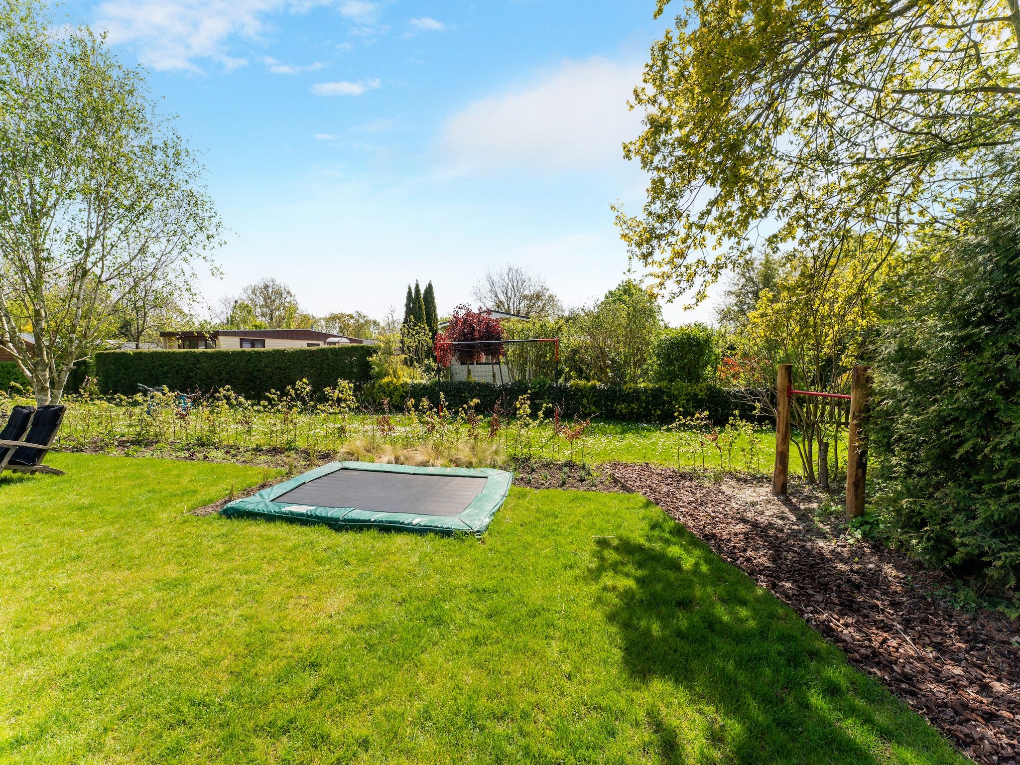 De tuin van Fantail in Goedereede