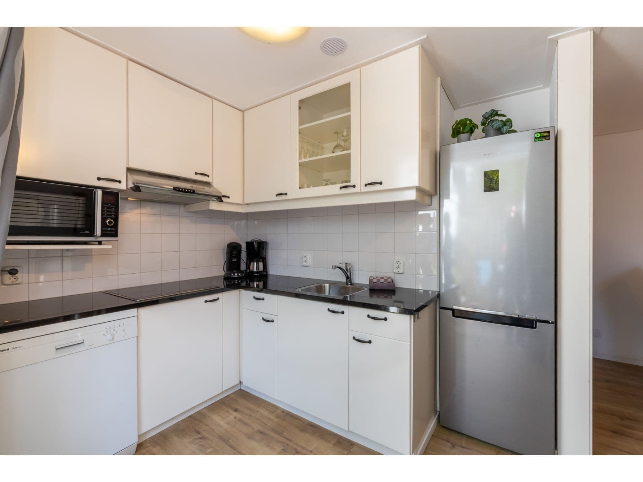 De keuken van Kanonweistraat 11a in Domburg
