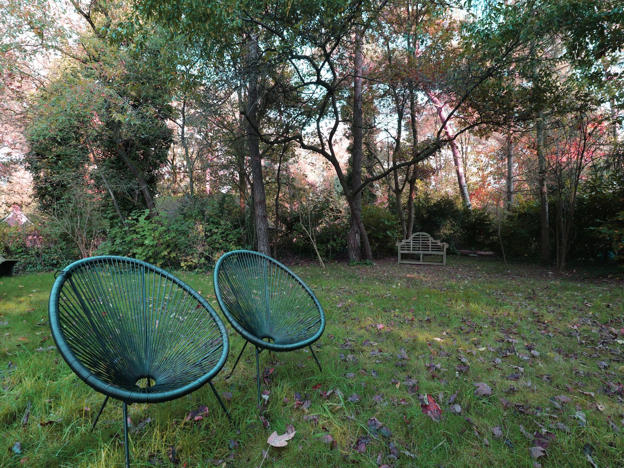 De tuin van Bos suite in Zelhem