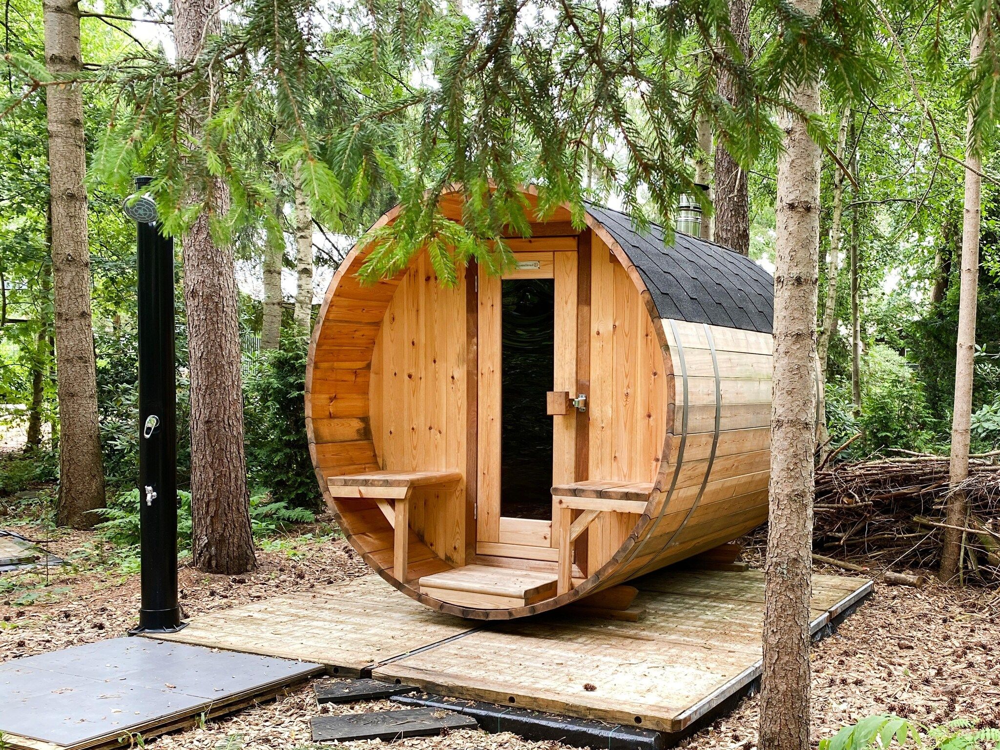 Voorzieningen bij Dutch Cabin Houses 24 in Rheezerveen