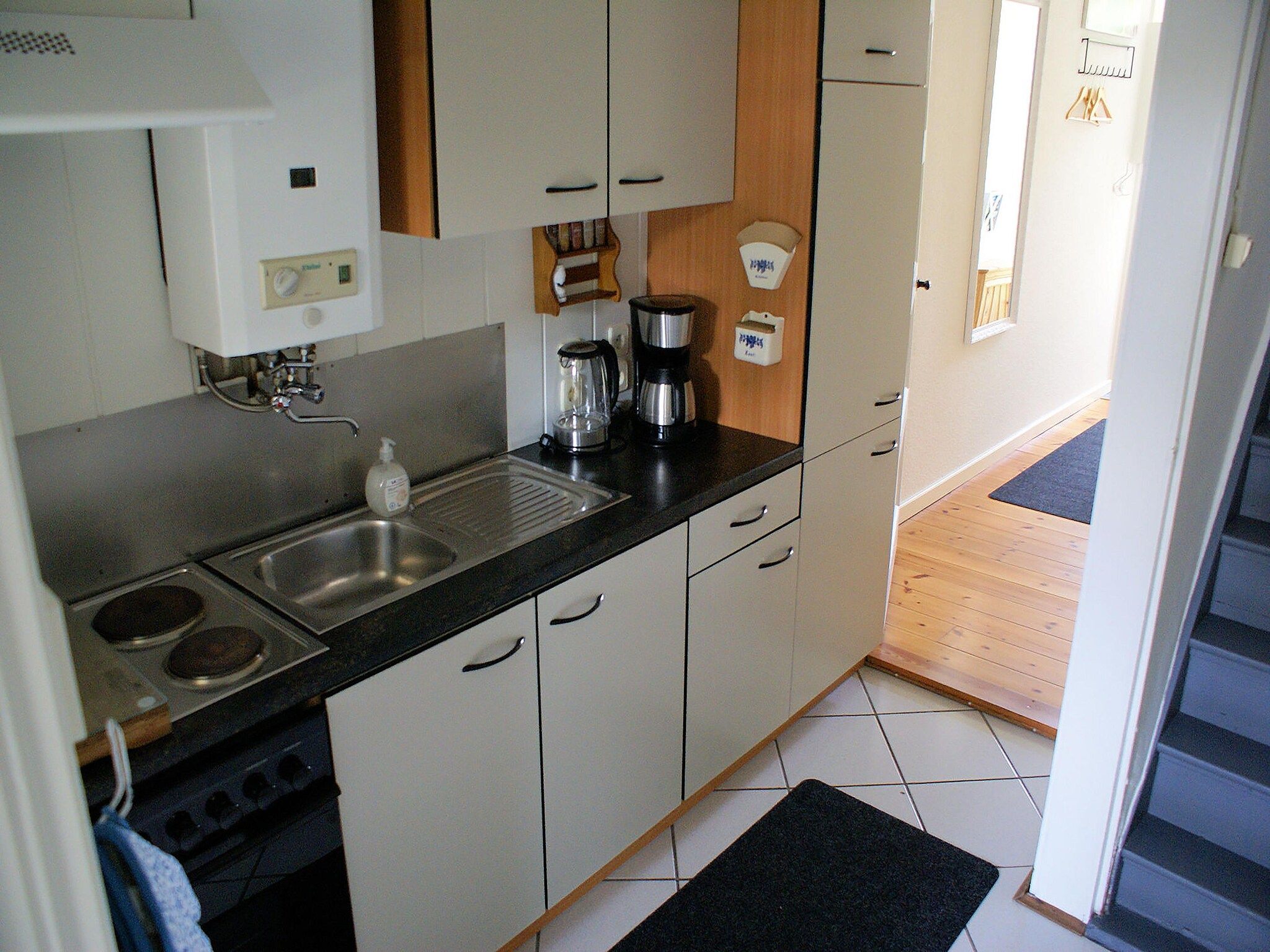 De keuken van Wad'n Leven en Geluk in Paesens