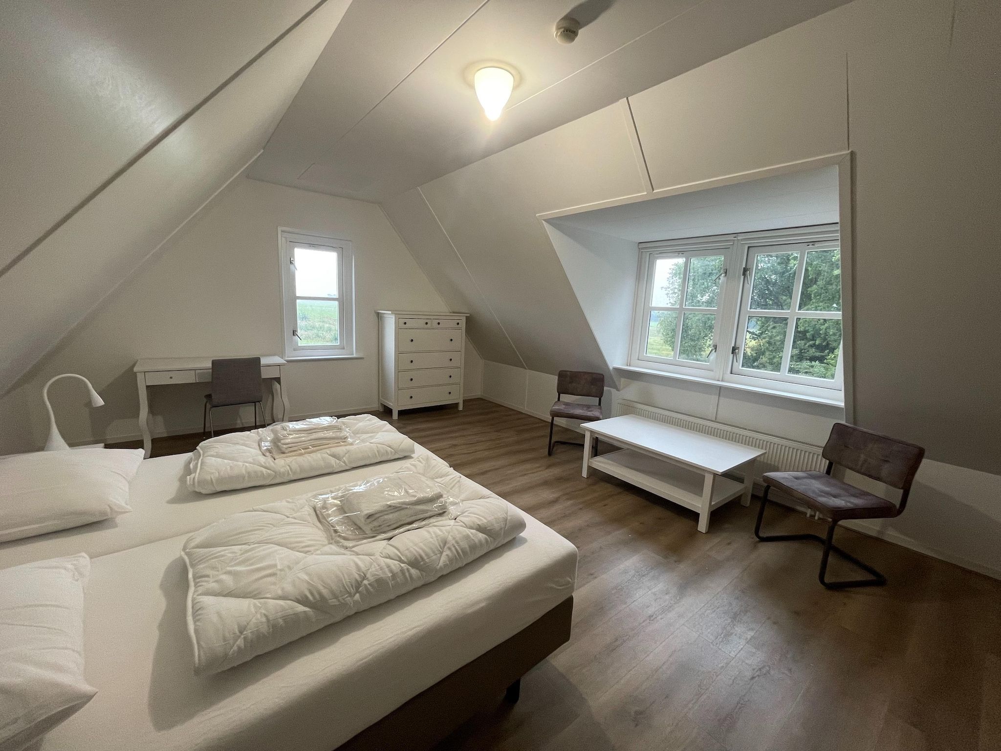 Een slaapkamer van Aldubo in Den Burg