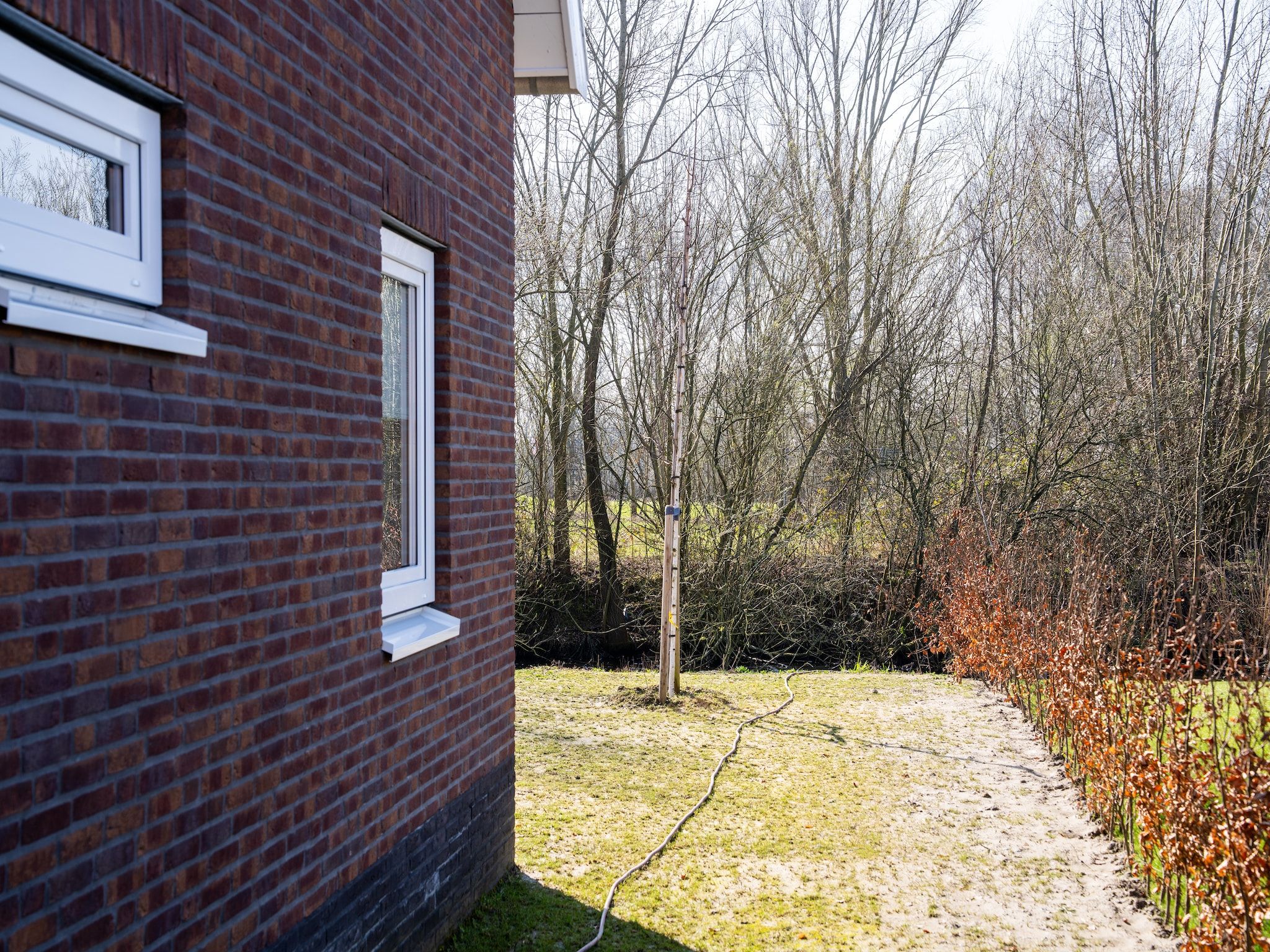 De tuin van Kuifduiker 138c in Simonshaven
