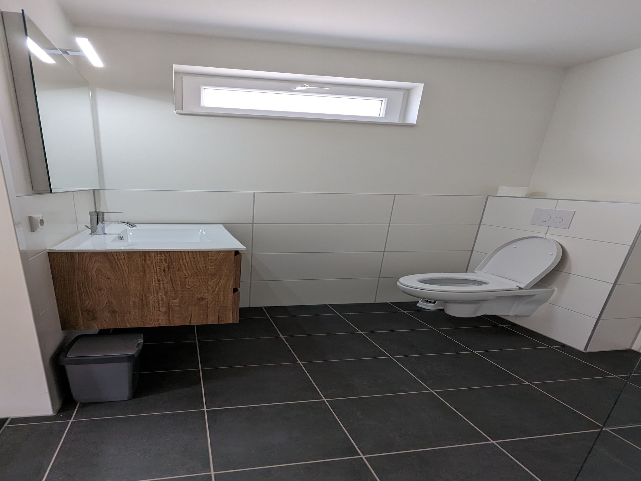 De badkamer van Rietzanger nr 134 in Zuid-Holland