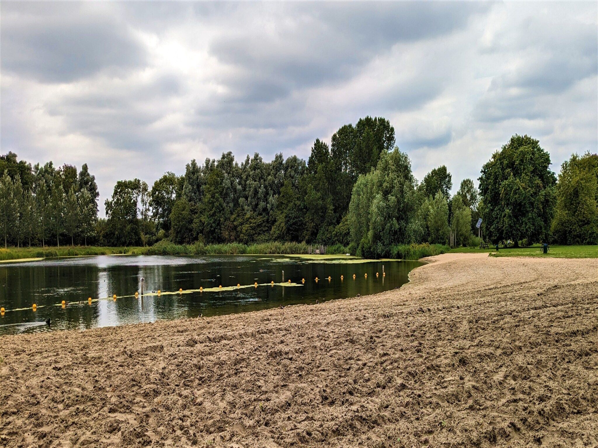 De omgeving van Rietzanger nr 134 in Zuid-Holland