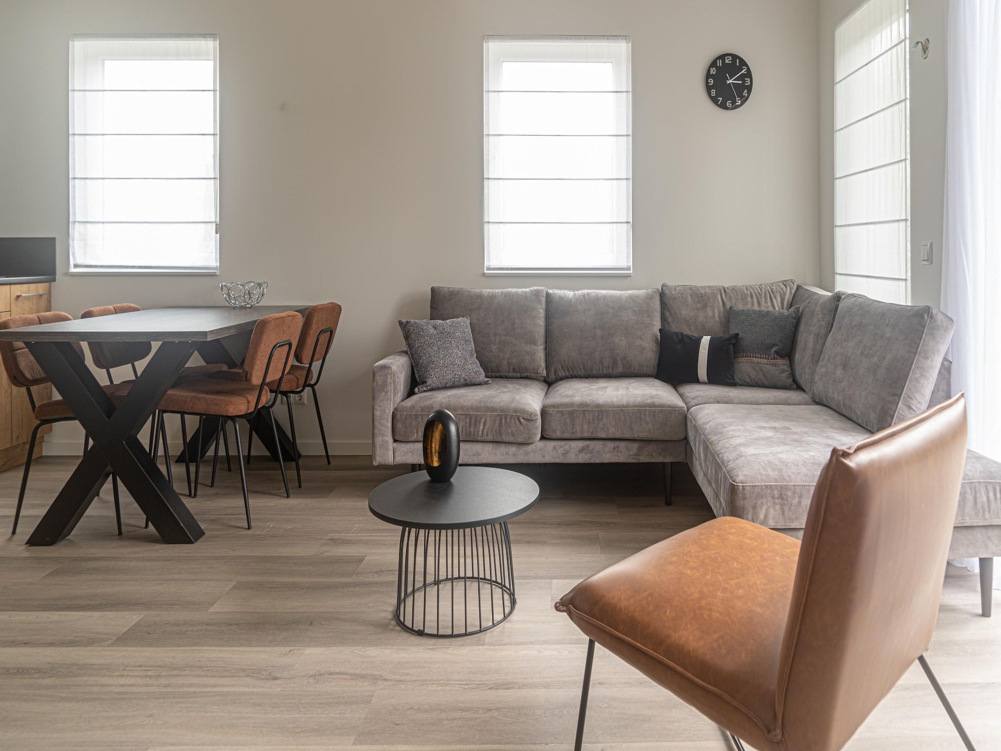 De woonkamer van Rietzanger nr 134 in Zuid-Holland