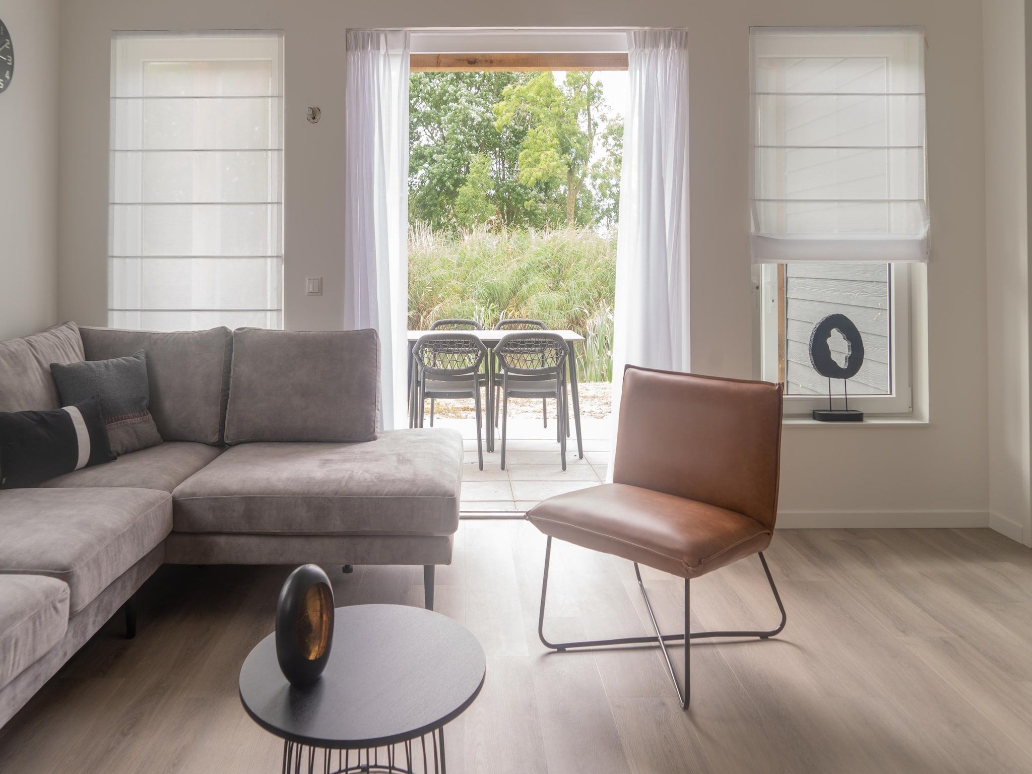 De woonkamer van Rietzanger nr 134 in Zuid-Holland