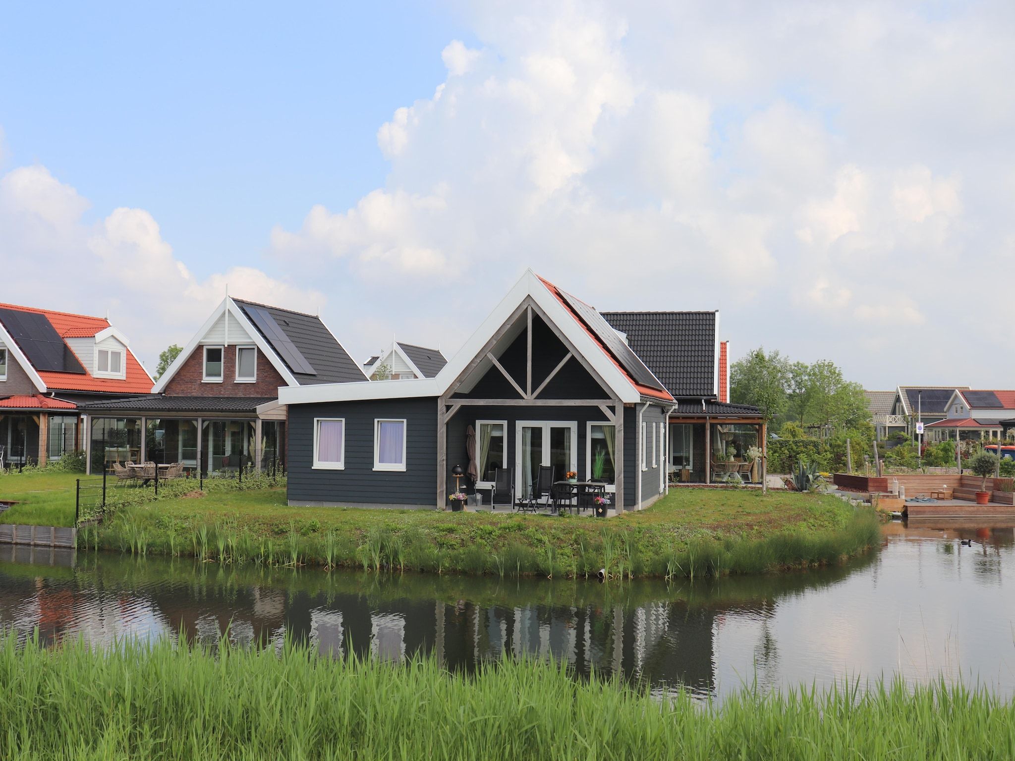 De buitenkant van Rietzanger nr 134 in Zuid-Holland
