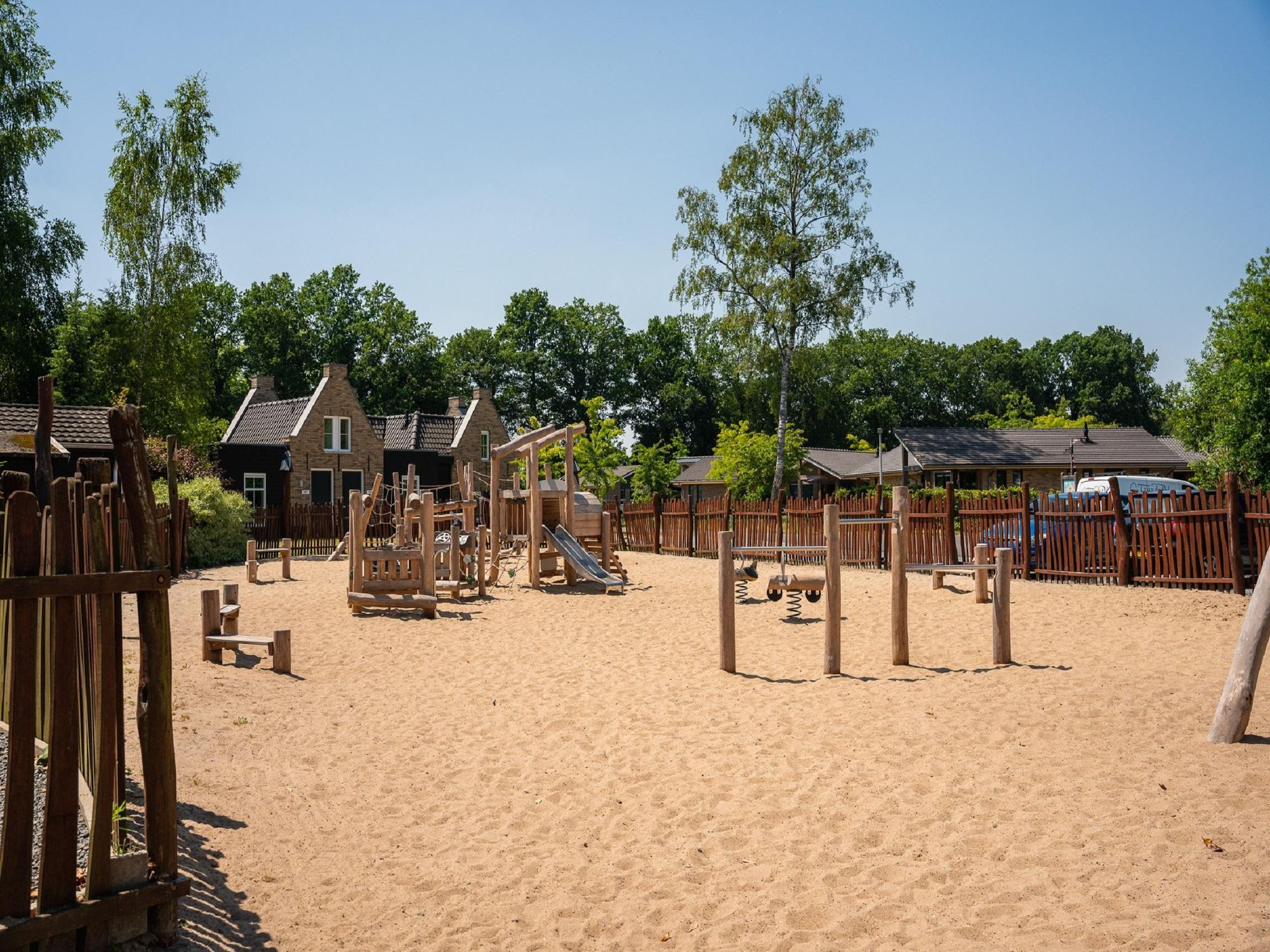 Parkfaciliteiten bij Landgoed De IJsvogel 12 in Voorthuizen