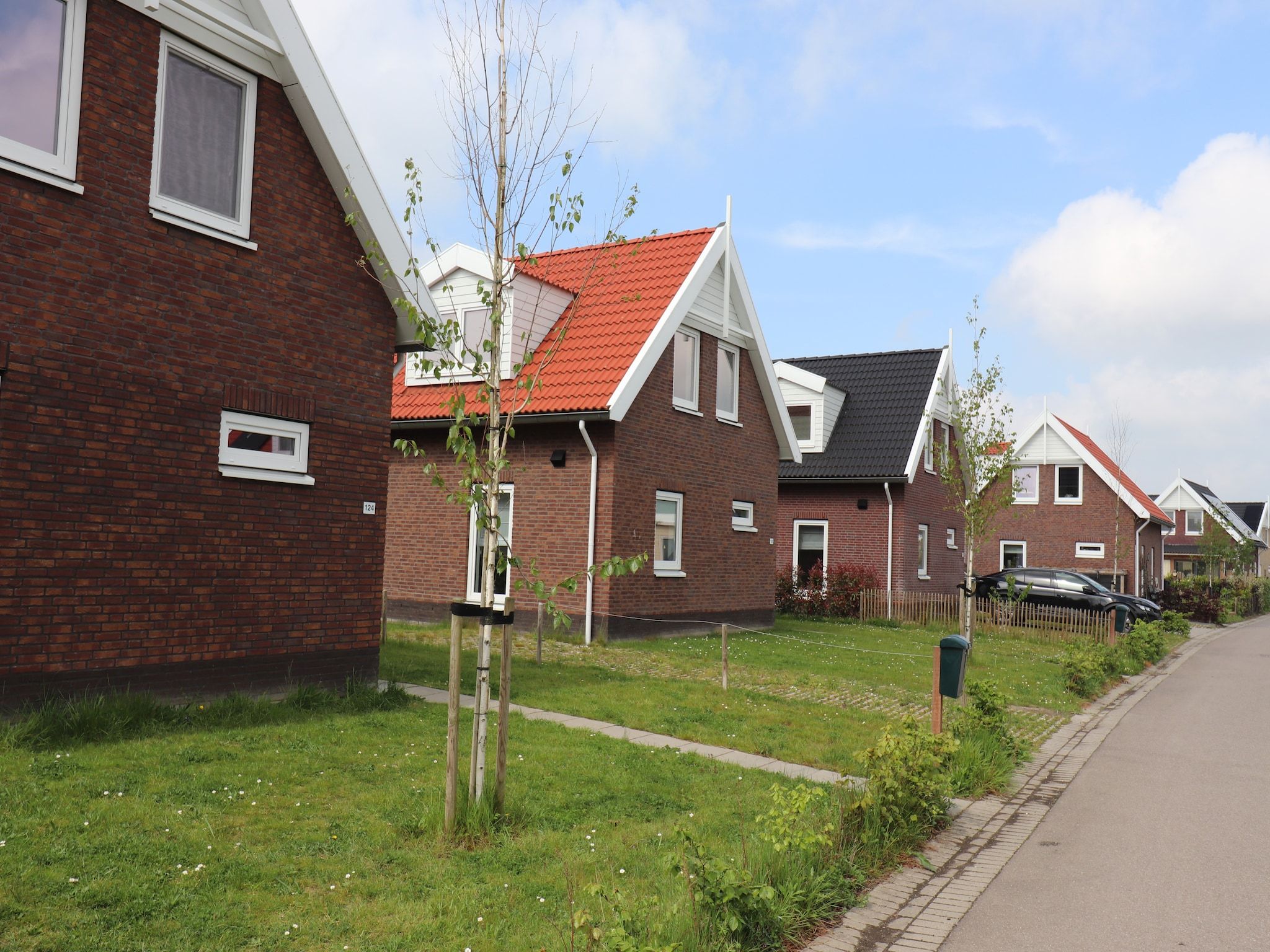De buitenkant van Kuifduiker 124 in Simonshaven
