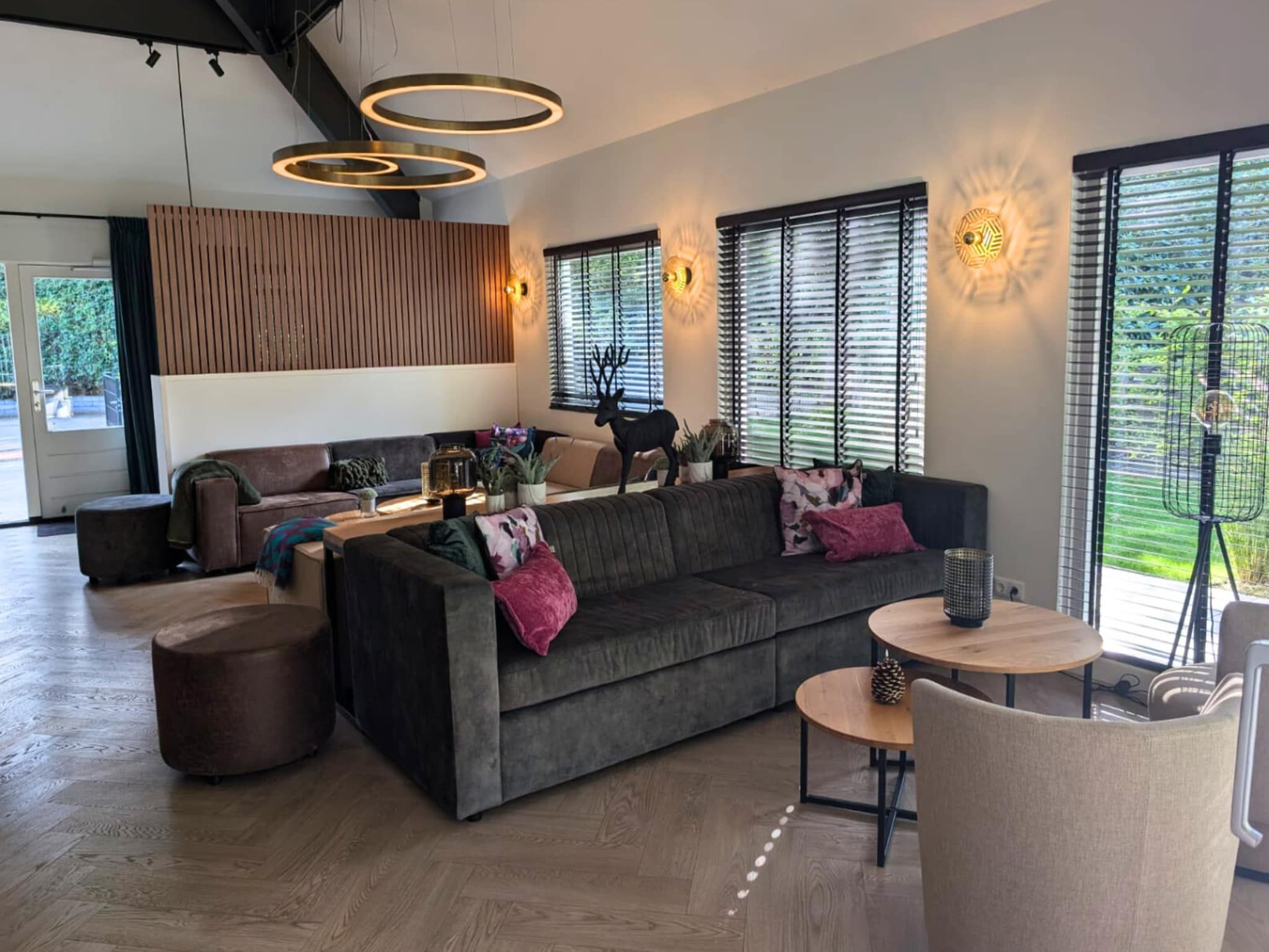 De woonkamer van Vakantiepark Latour 7 in Oirschot