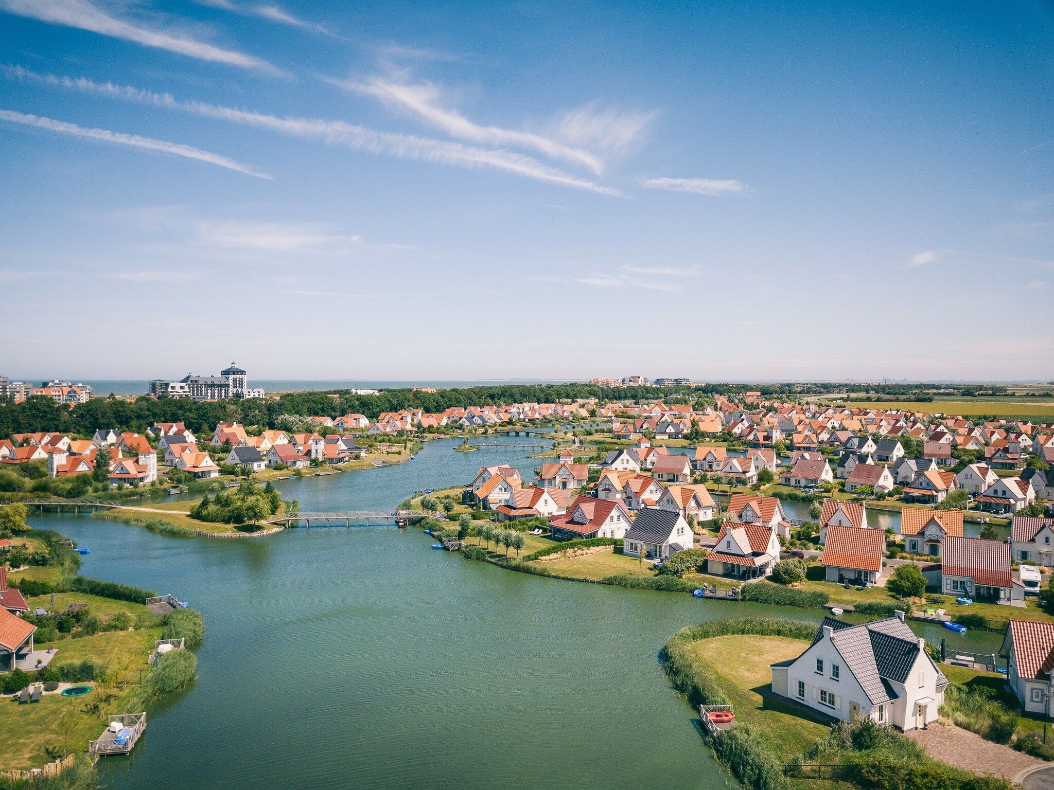 De buitenkant van Noordzee Résidence Cadzand-Bad 31 in Cadzand-Bad