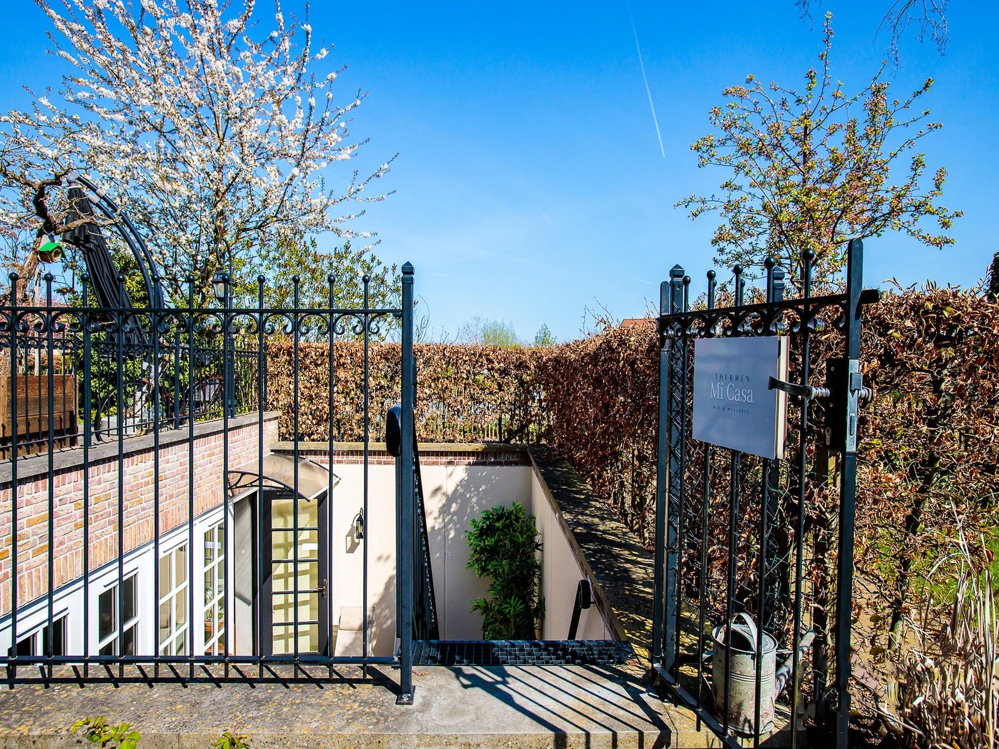 De buitenkant van Thermen Mi Casa in Culemborg