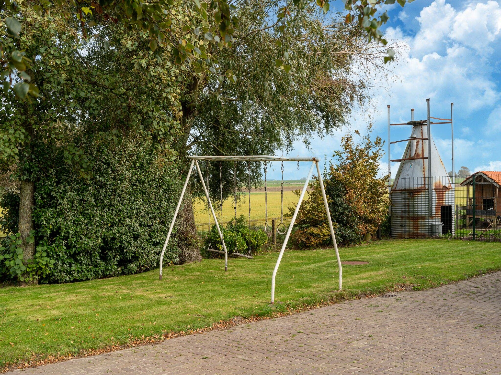Parkfaciliteiten bij Tiny House in Burgerbrug