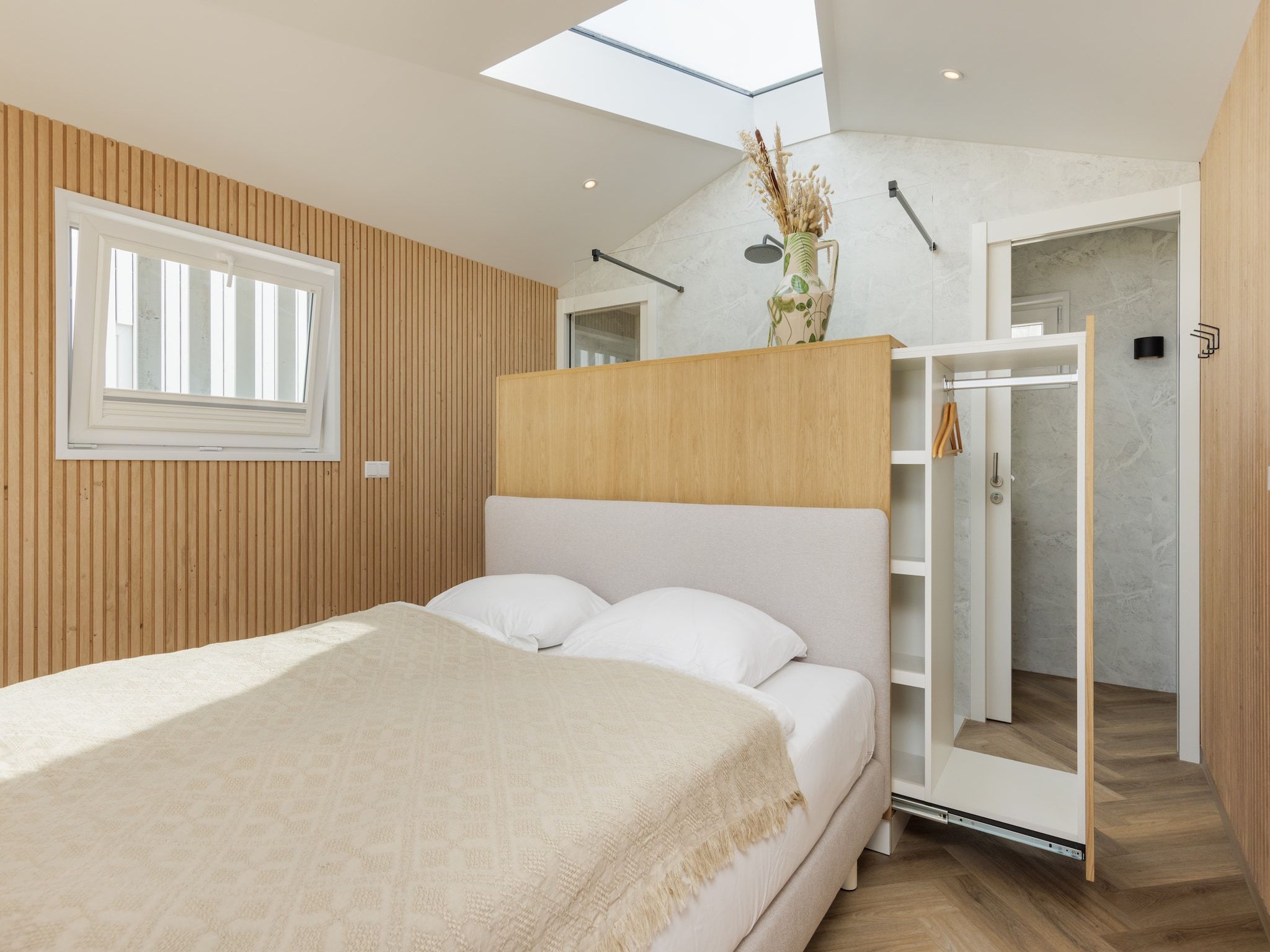 Een slaapkamer van Beach Houses Zandvoort 1 in Zandvoort