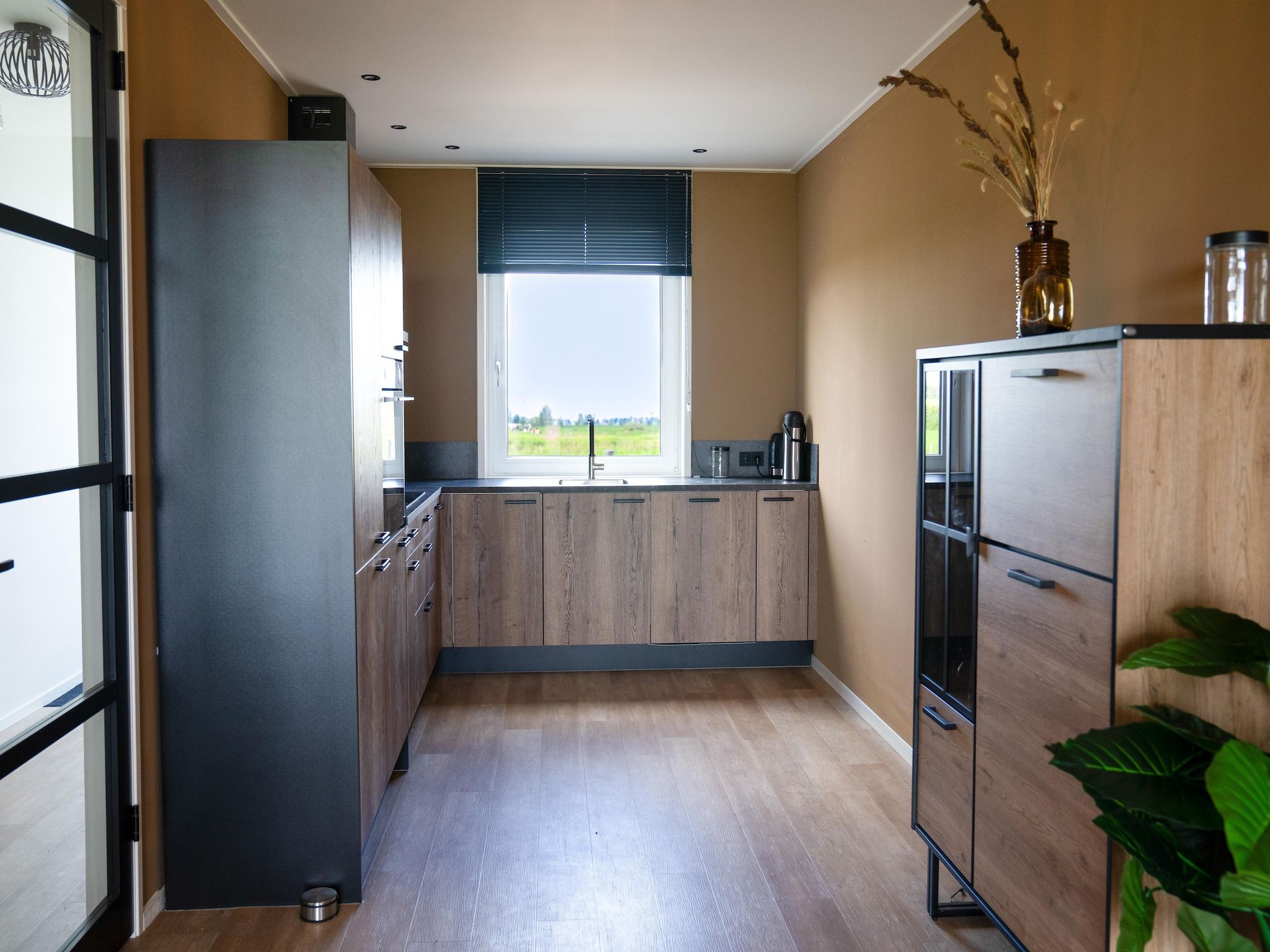 De keuken van Friese Villa in Leons in Leons