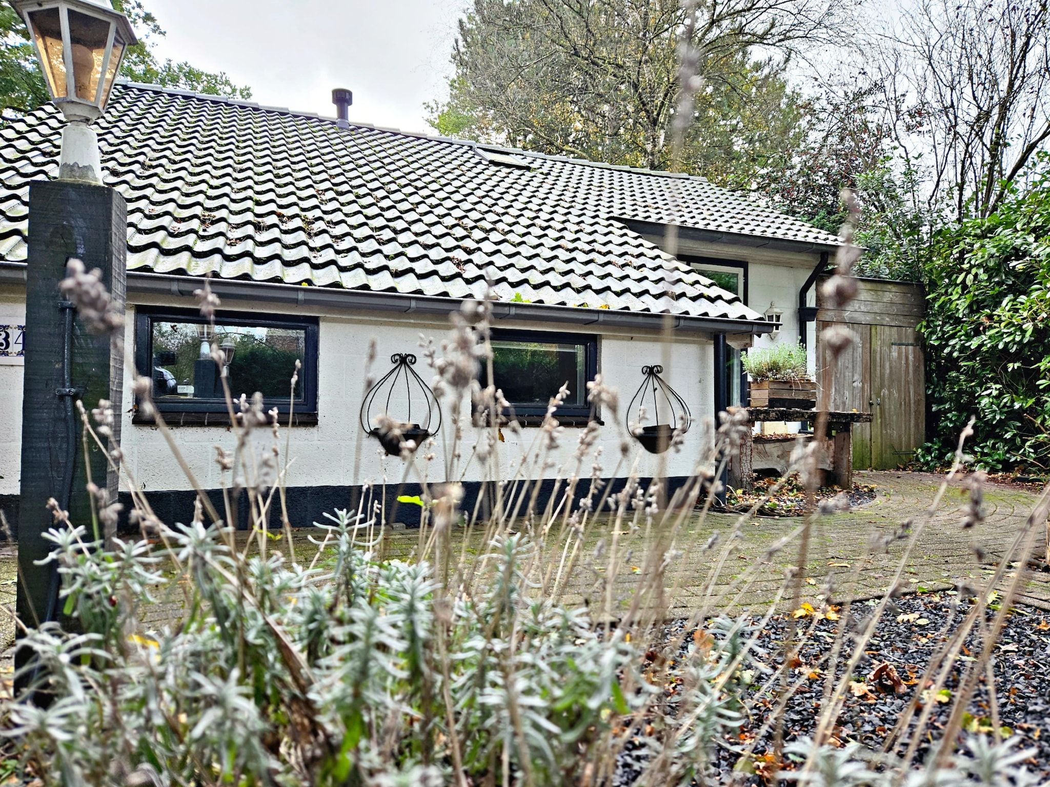 De buitenkant van Vakantiewoning het Bakhuis Zeumershof 4 pax in Voorthuizen