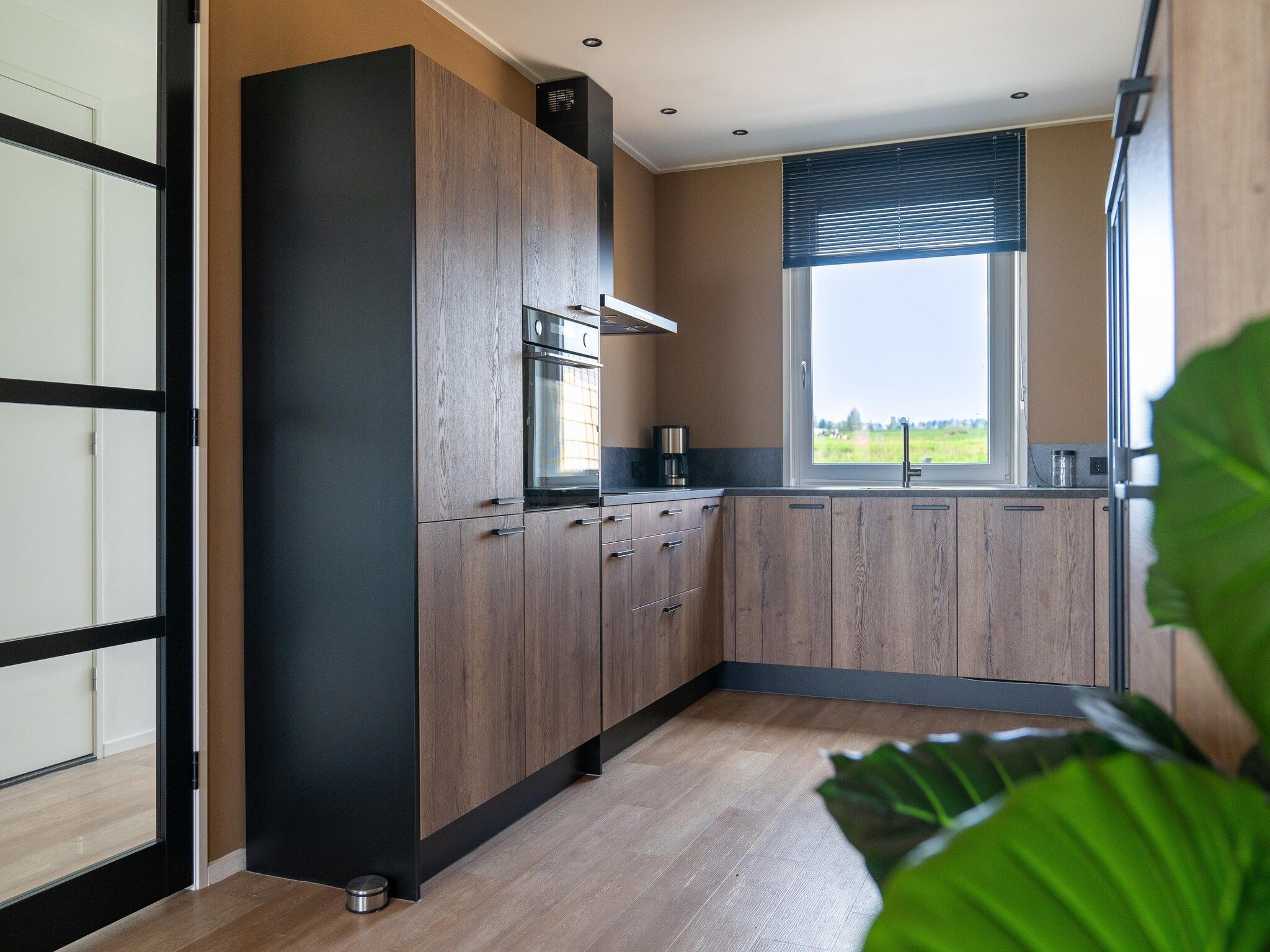 De keuken van Friese Villa in Leons in Leons