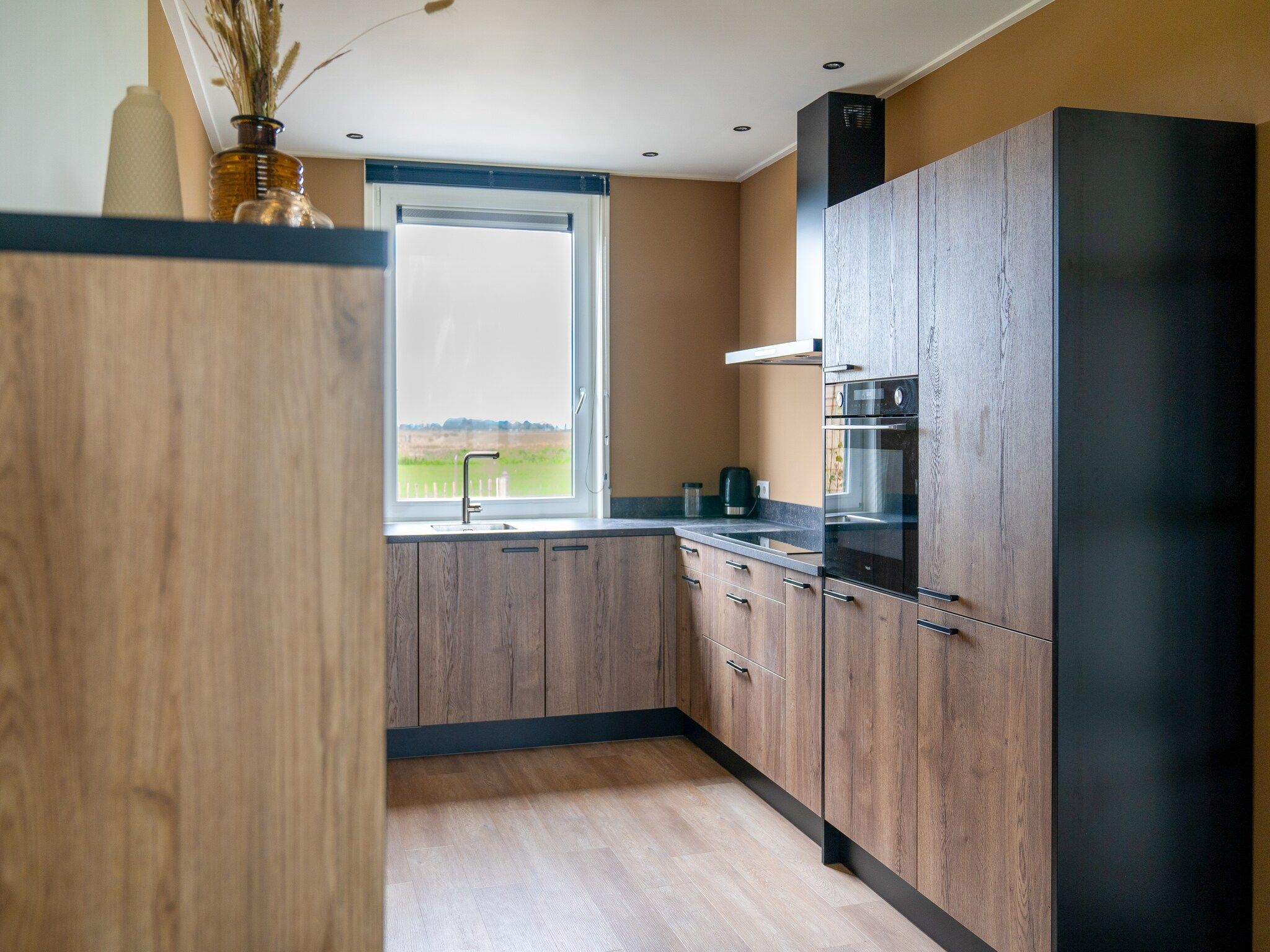 De keuken van Friese Villa in Leons in Leons