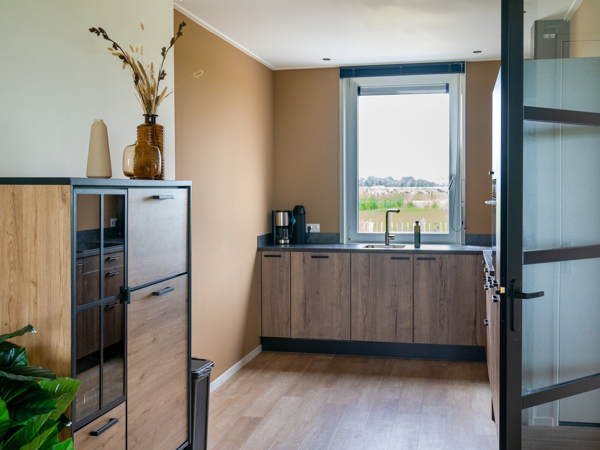 De keuken van Friese Villa in Leons in Leons