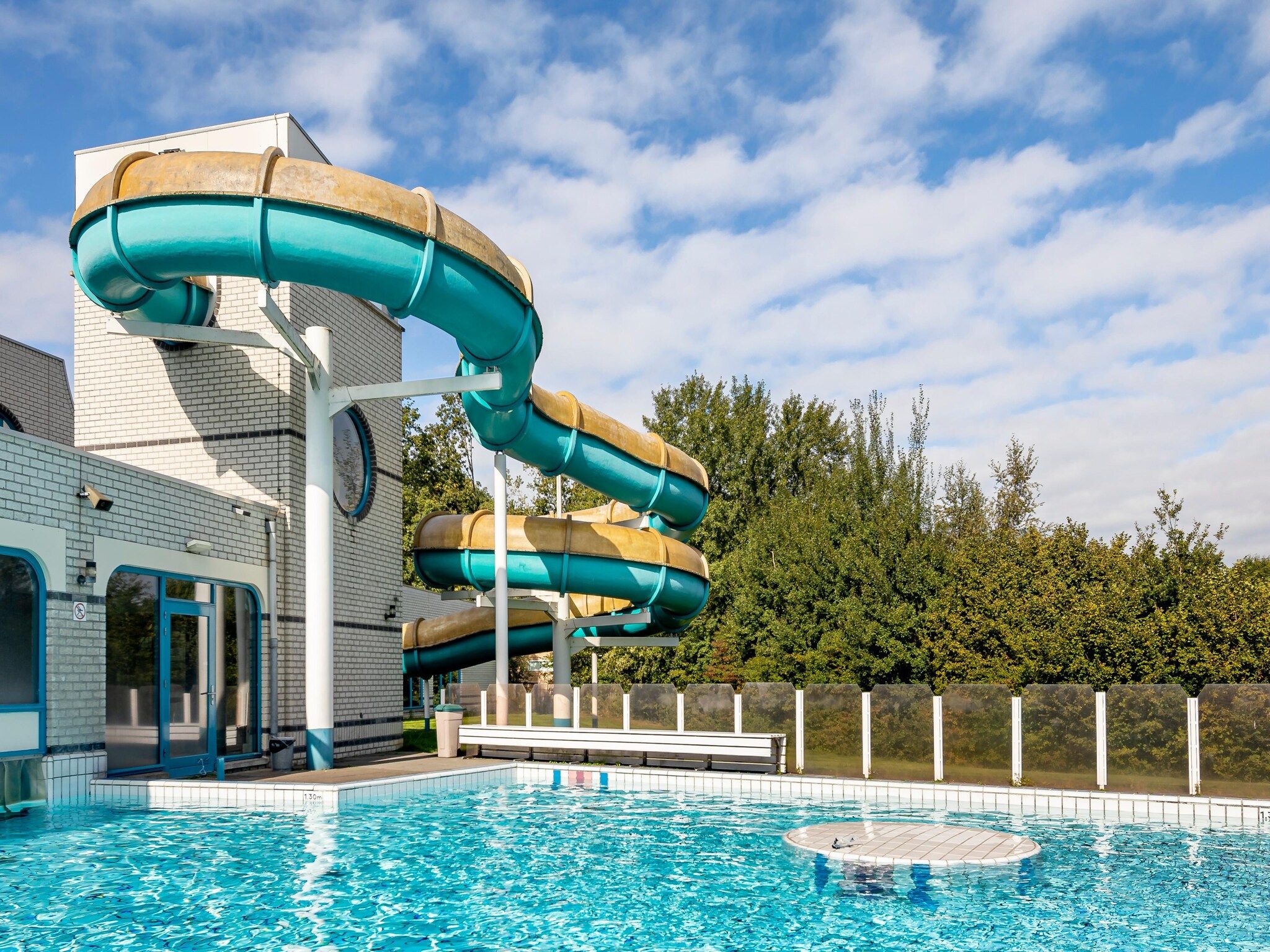 Parkfaciliteiten bij Vakantiepark Hunzedal 18 in Borger