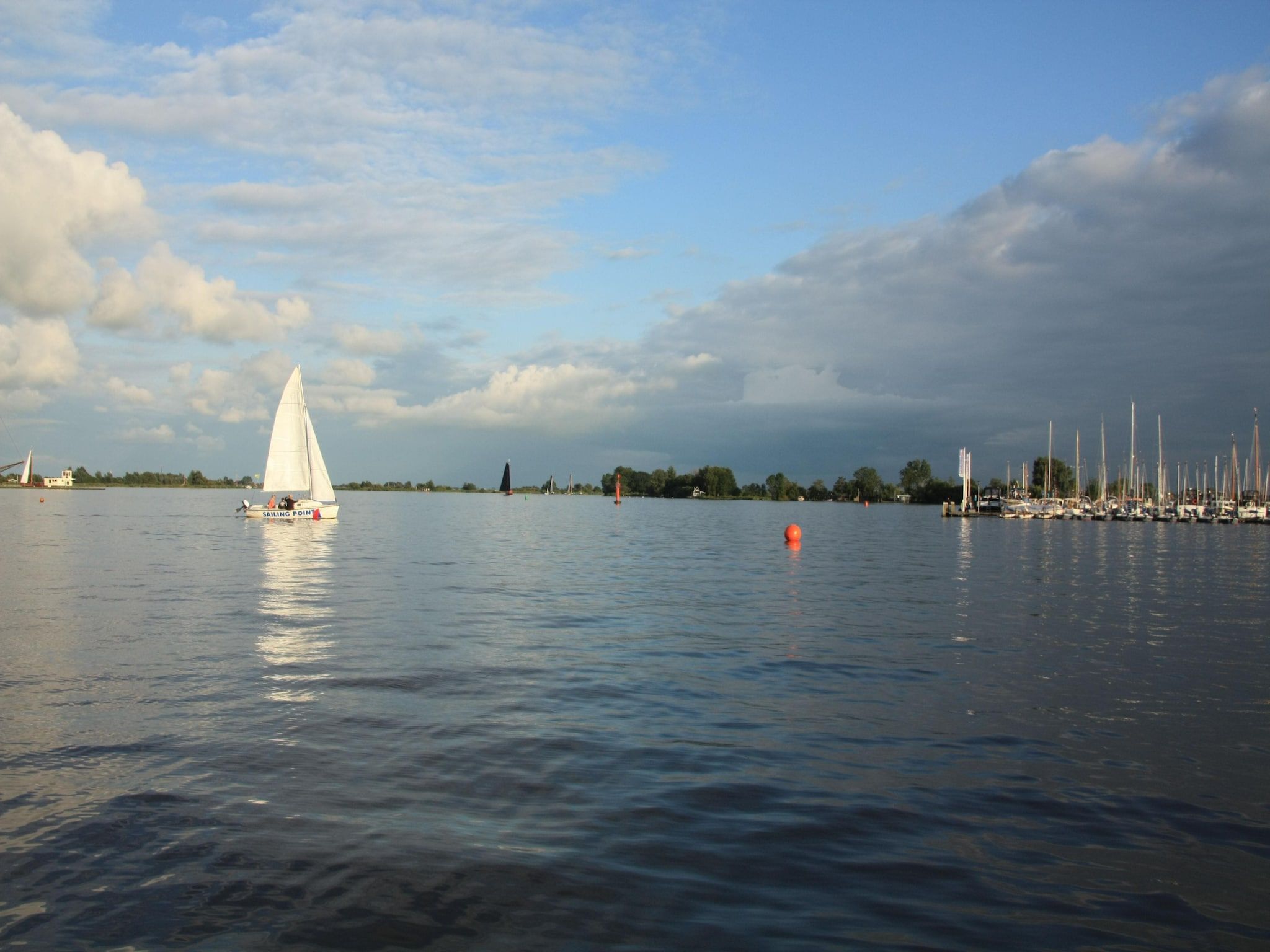 De omgeving van De Wetterkant in Grou