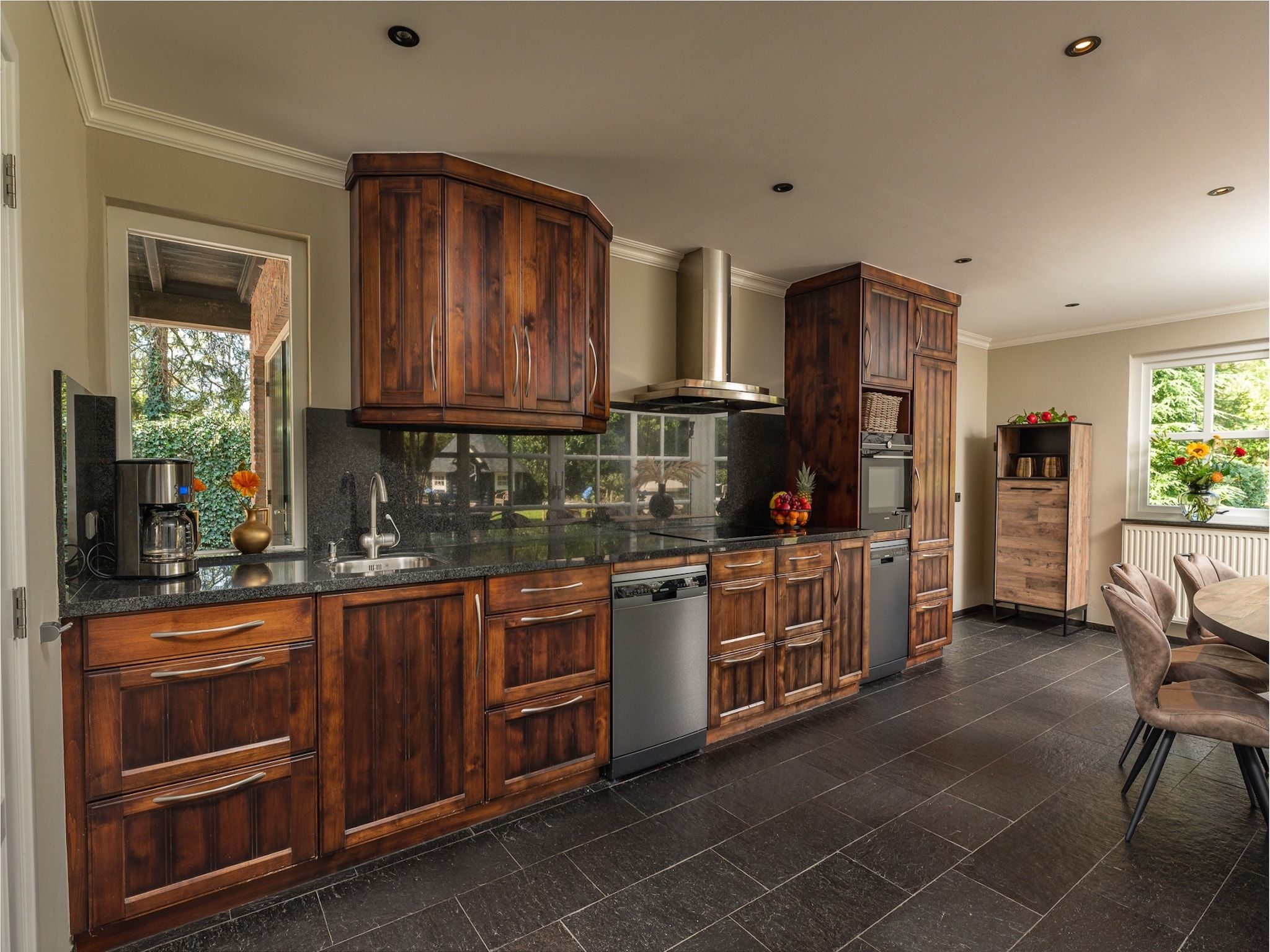 De keuken van Het Landhuis in Losser