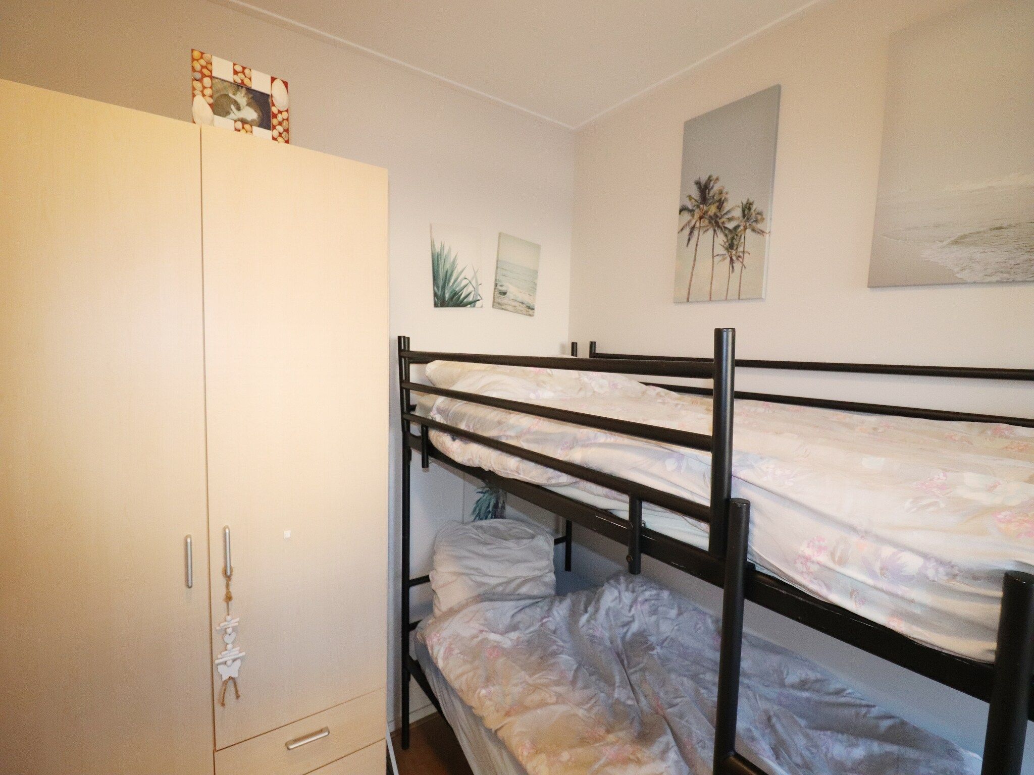 Een slaapkamer van Appartement aan het meer in Heeg in Heeg
