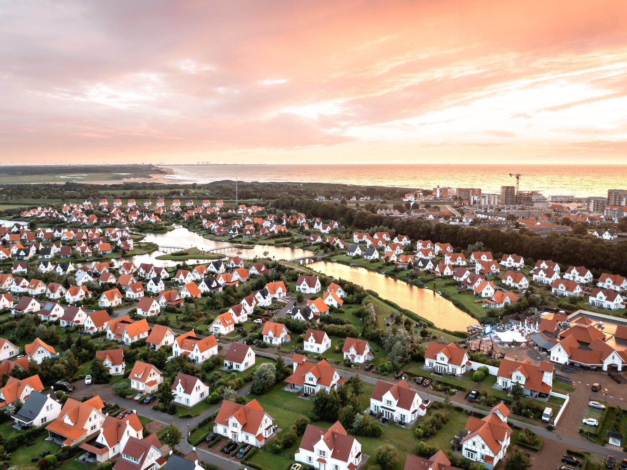 De buitenkant van Noordzee Résidence Cadzand-Bad 32 in Cadzand-Bad