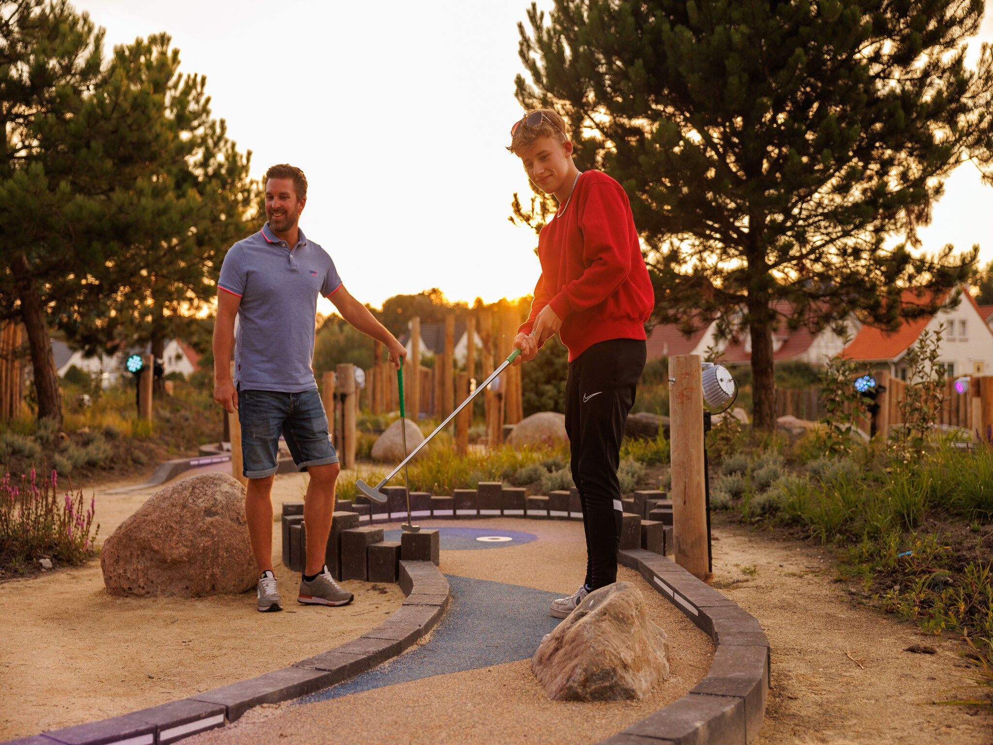 Parkfaciliteiten bij Noordzee Résidence Cadzand-Bad 32 in Cadzand-Bad