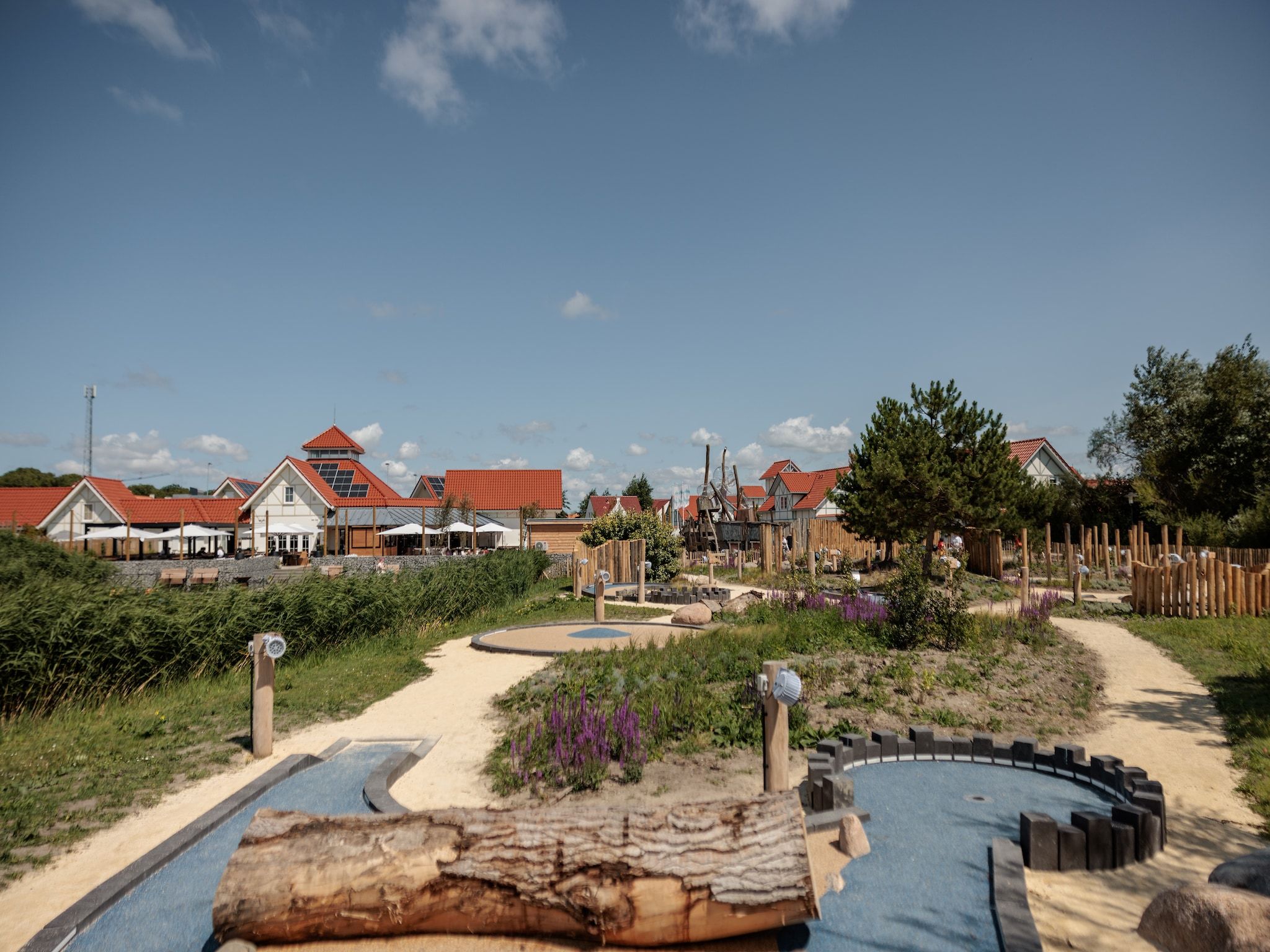Parkfaciliteiten bij Noordzee Résidence Cadzand-Bad 32 in Cadzand-Bad