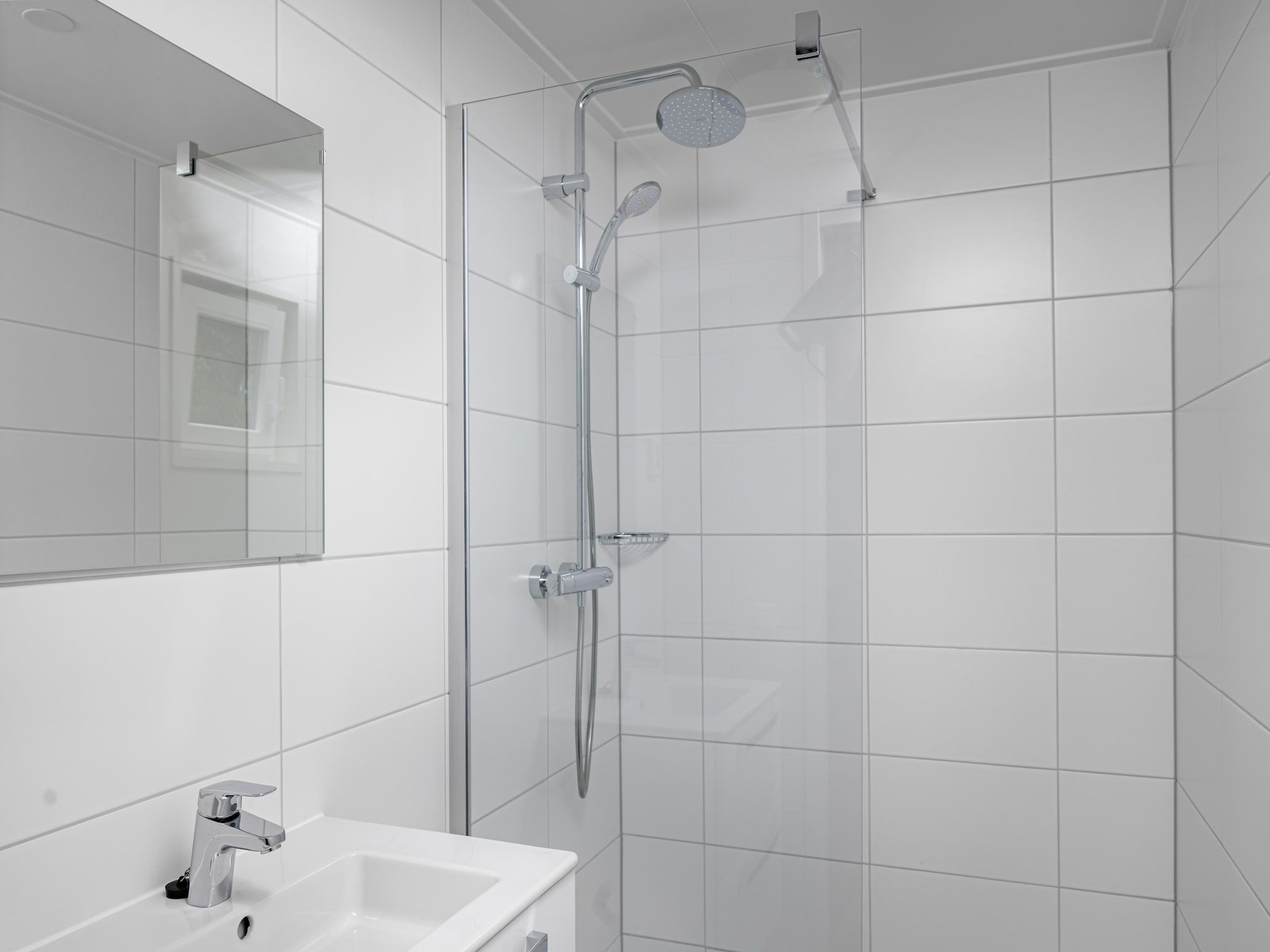 De badkamer van Vakantiepark Schaijk 13 in Schaijk