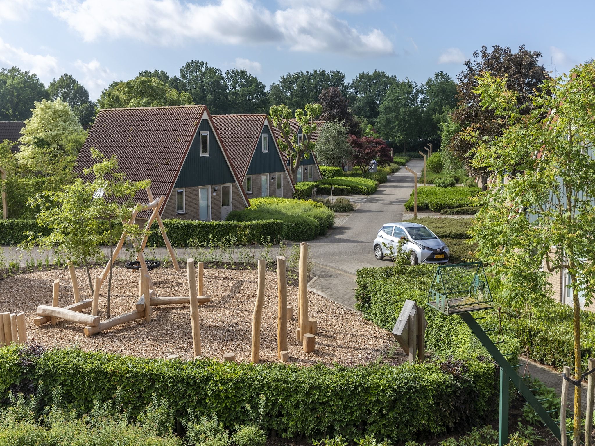 Parkfaciliteiten bij Vakantie bij Meeussen - Molendal 3 in Plasmolen