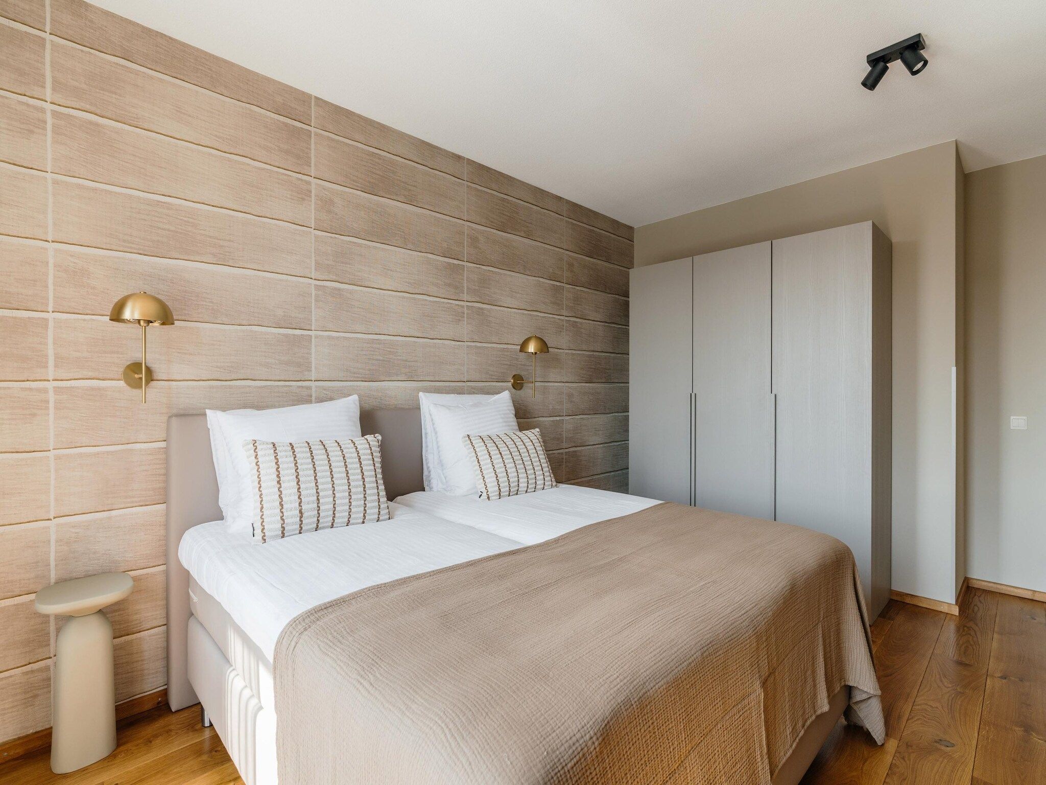 Een slaapkamer van Scheveningen Harbour 12 in Scheveningen