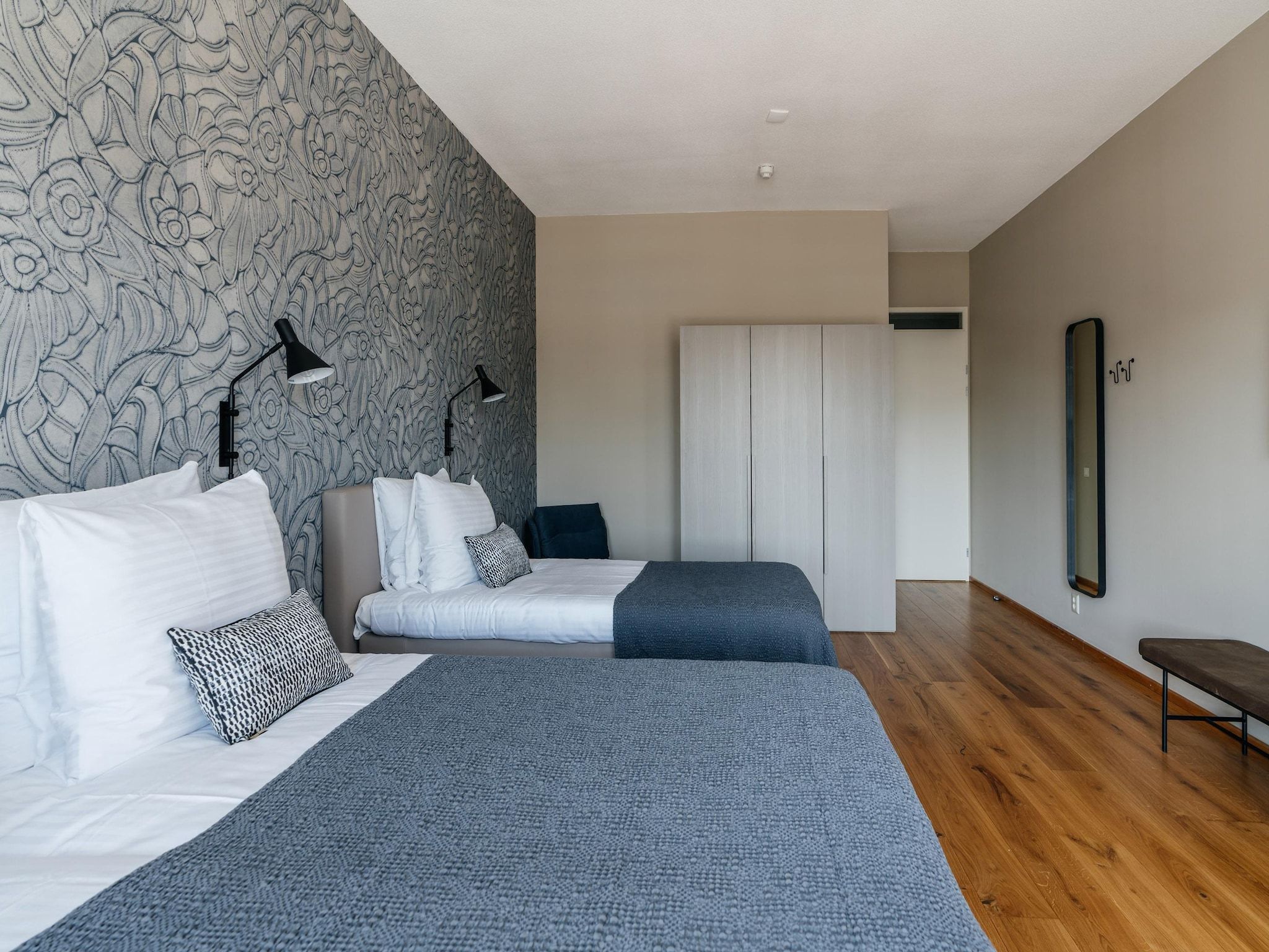 Een slaapkamer van Scheveningen Harbour 18B in Scheveningen