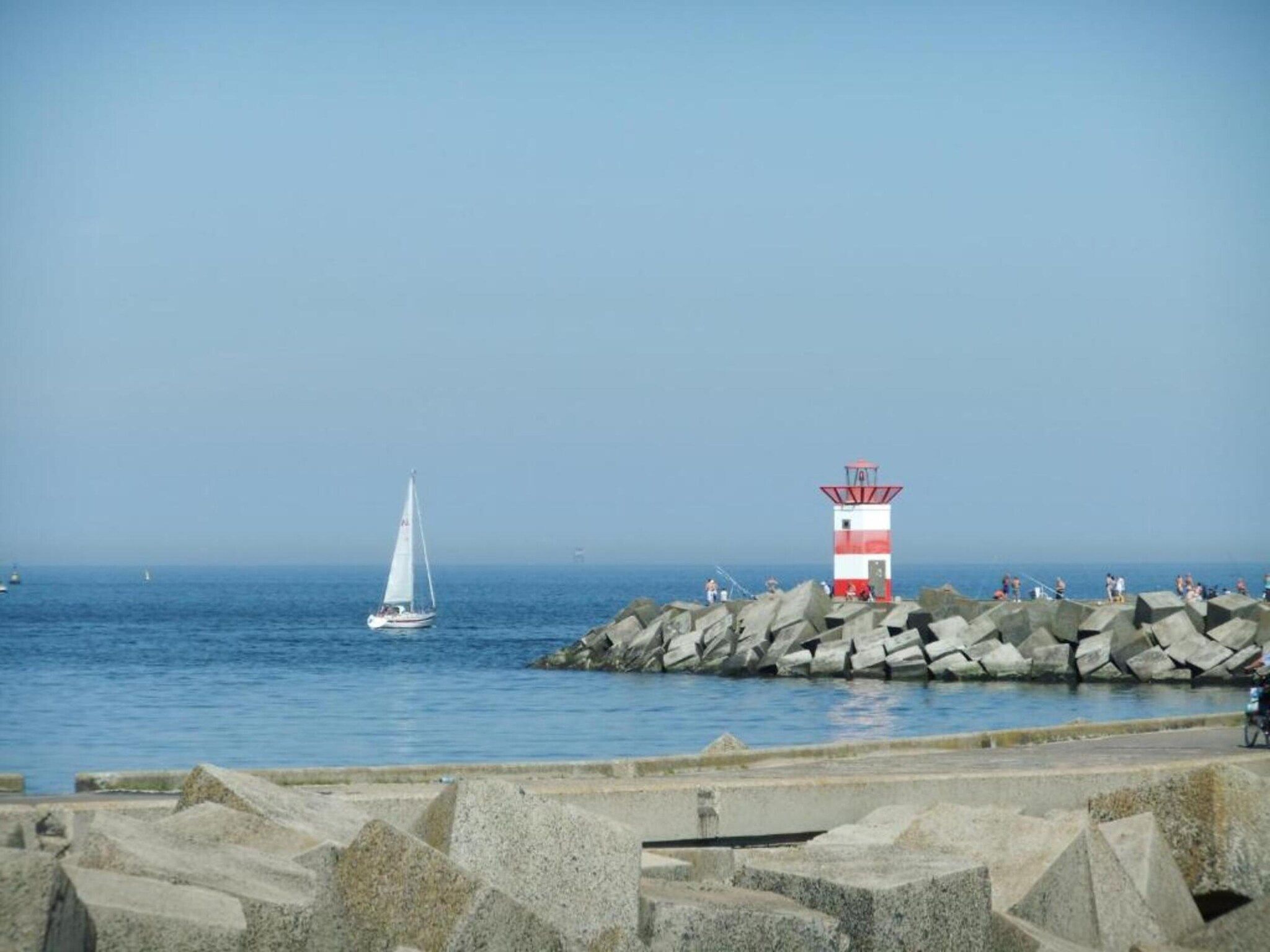 De omgeving van Scheveningen Harbour 18C in Scheveningen