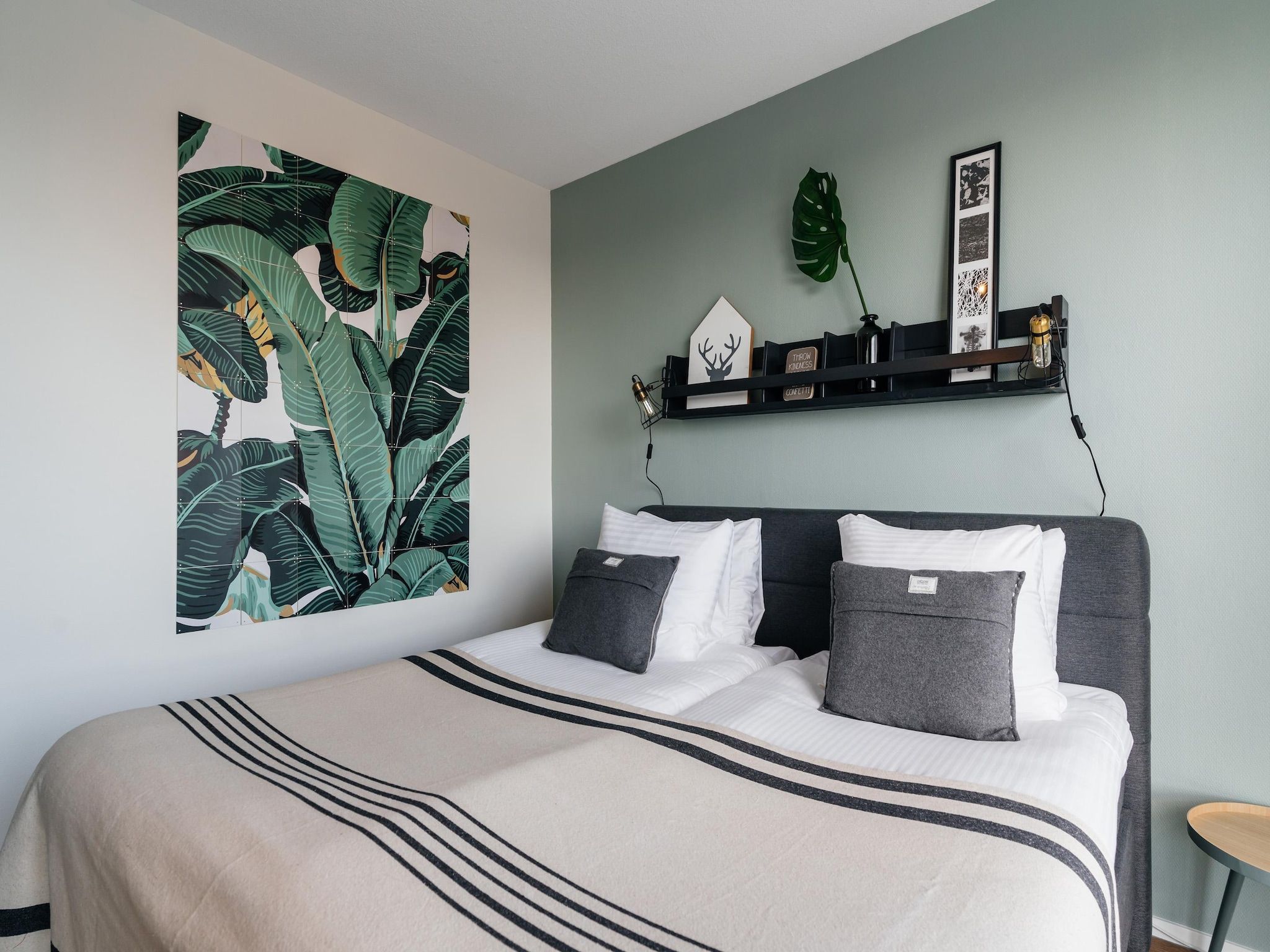 Een slaapkamer van Scheveningen Harbour 80B in Scheveningen