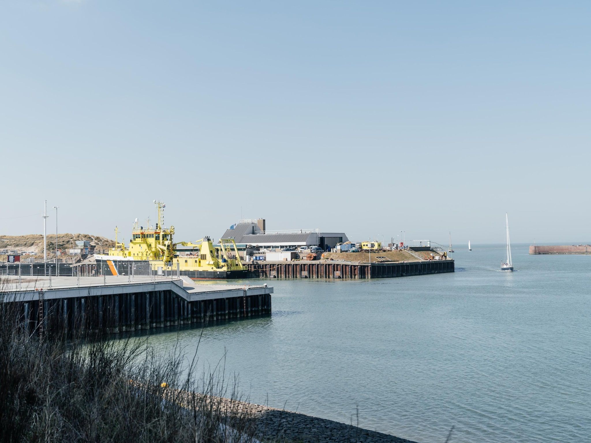 Het uitzicht vanaf Scheveningen Harbour 80B in Scheveningen