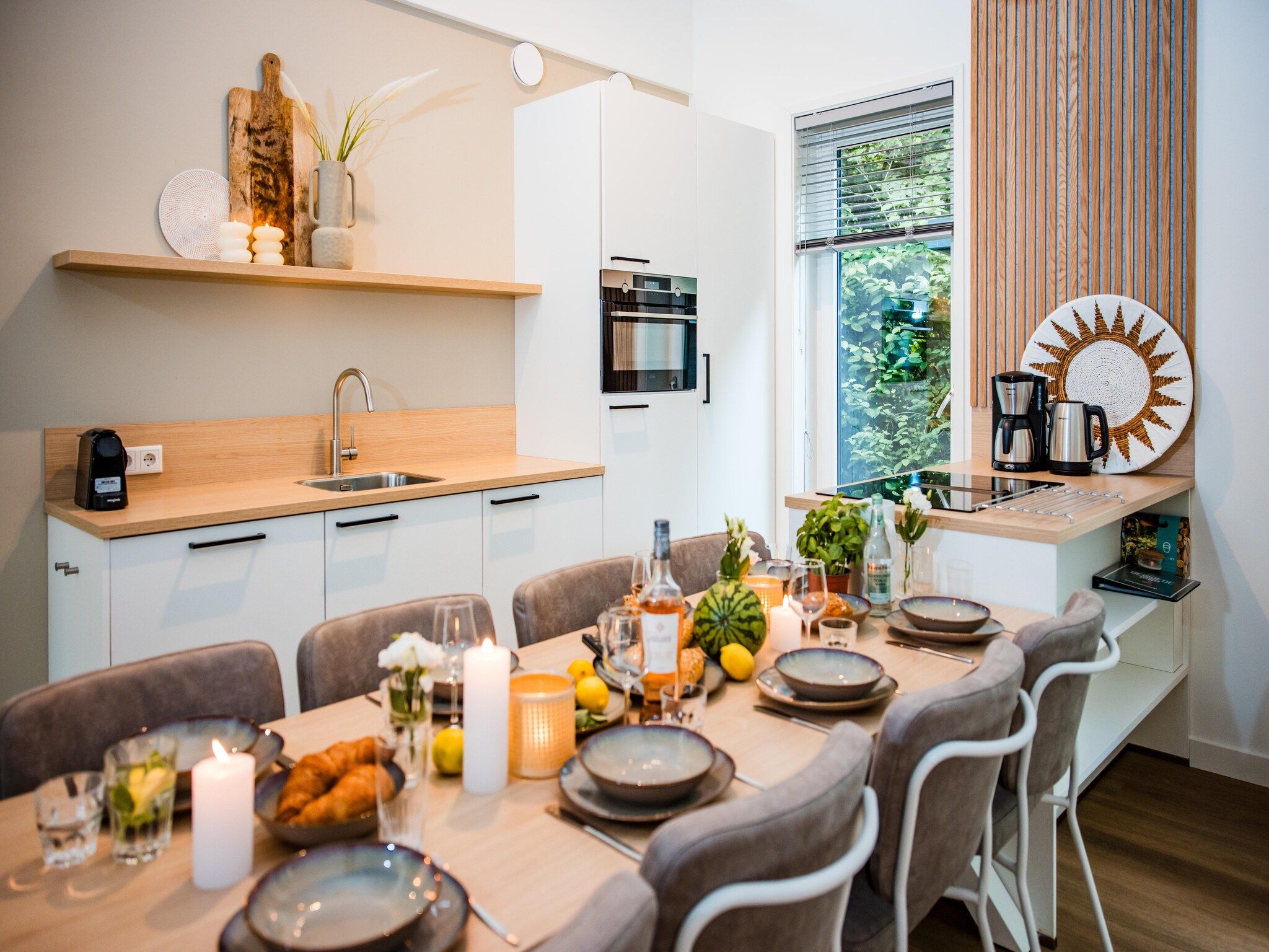 De keuken van Steenpatrijs 17-06 in Voorthuizen
